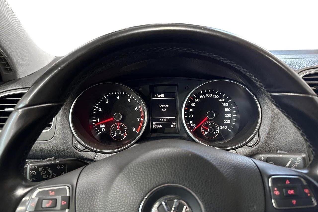 VW Golf VI 1.6 MultiFuel E85 5dr (102hk) - 9 056 mil - Manuell - Light Brown - 2012