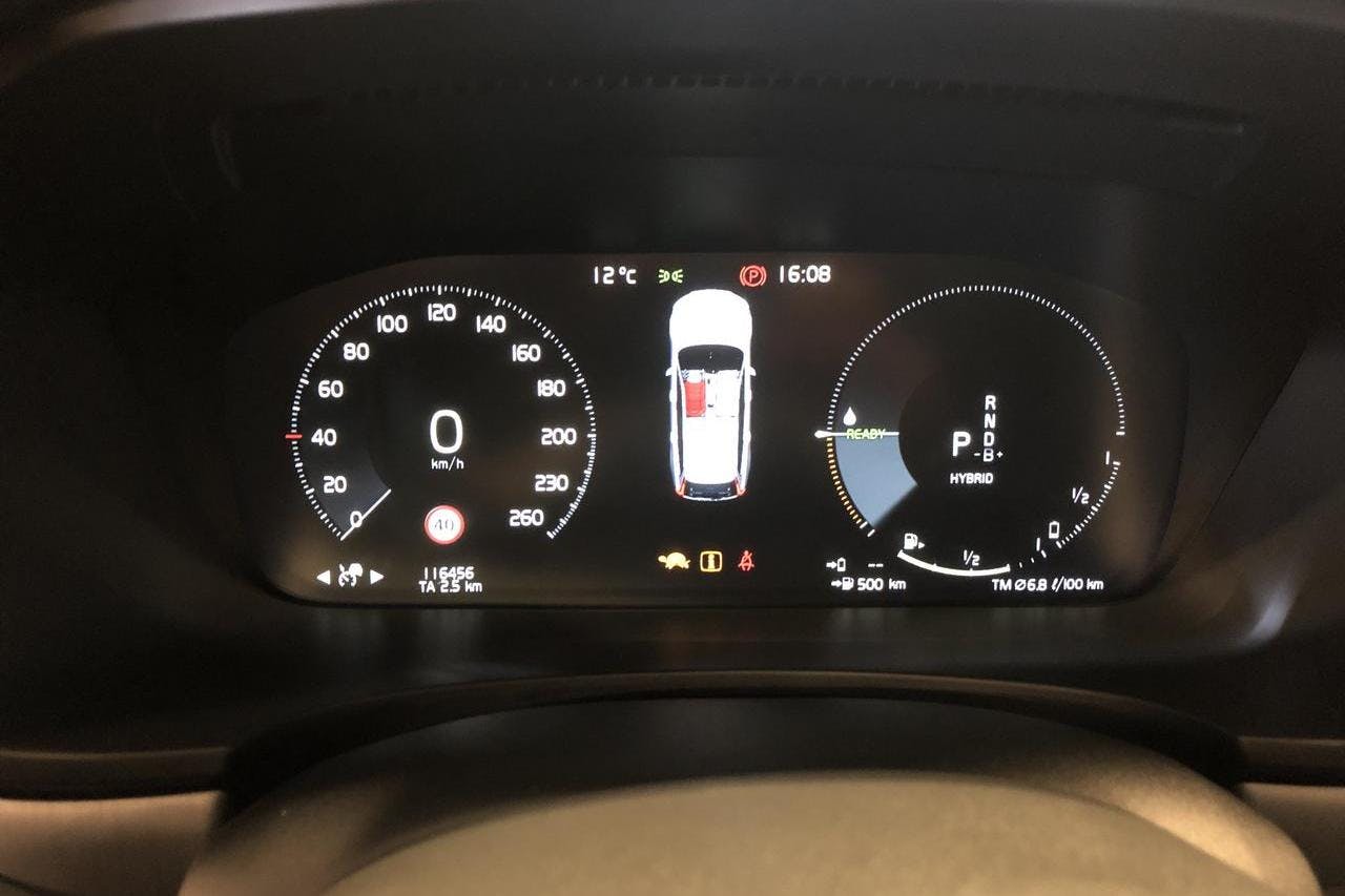 Volvo V90 T8 AWD Twin Engine (390hk) - 116 450 km - Automatyczna - biały - 2020