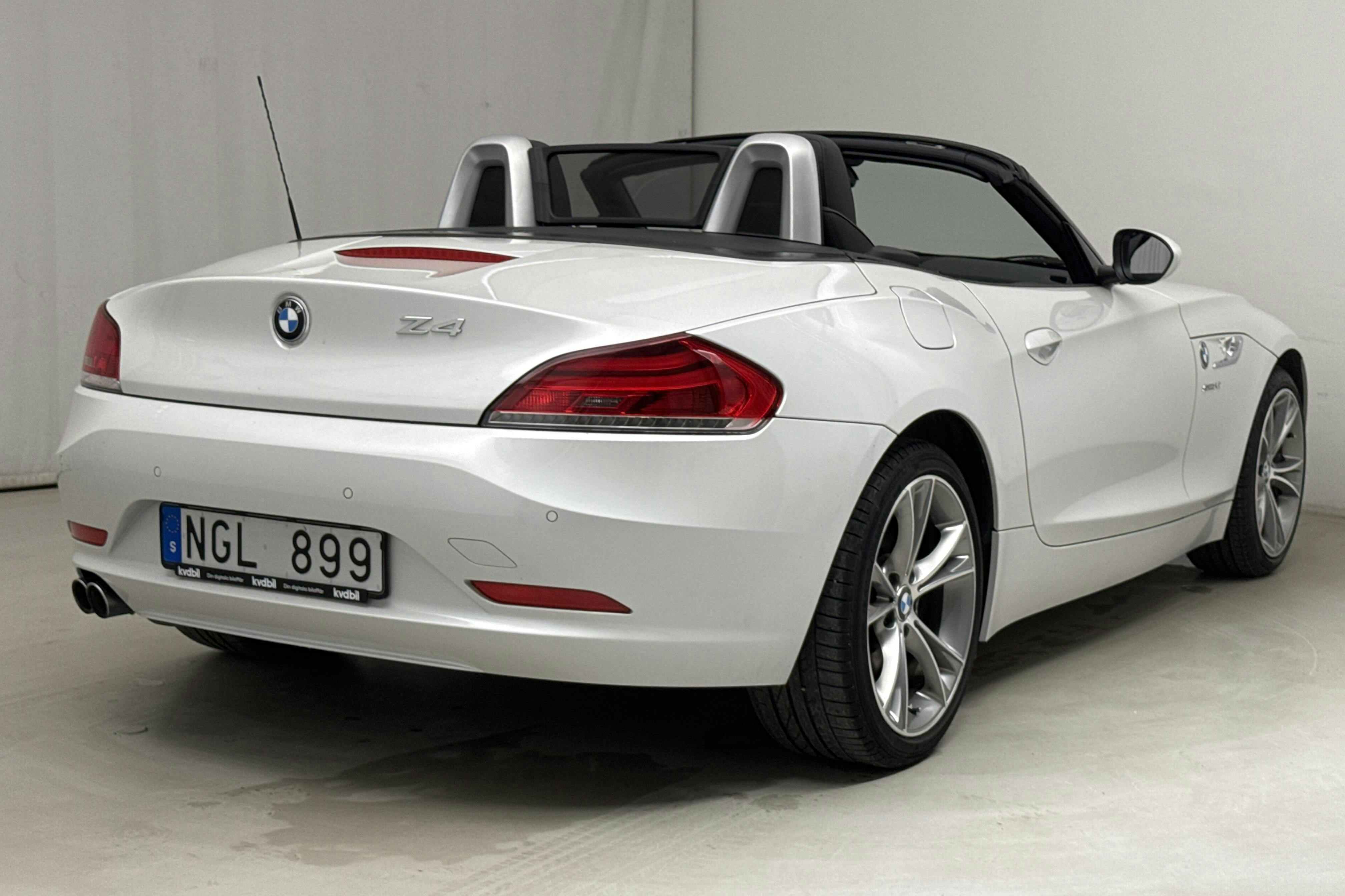 BMW Z4 sDrive 20i Roadster, E89 (184hk) - 26 640 km - Automatic - white - 2013