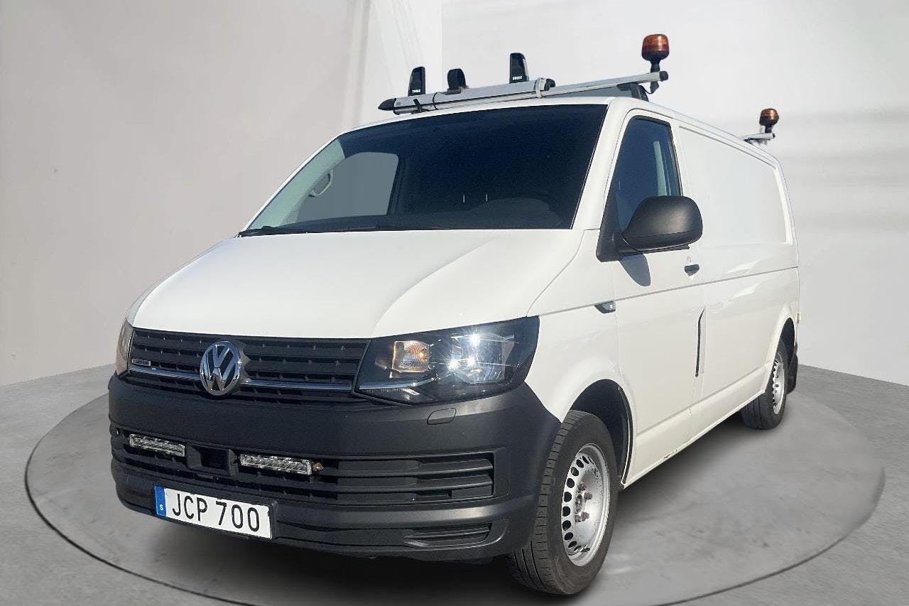 VW Transporter T6 2.0 TDI BMT Skåp 4MOTION (150hk) - 130 610 km - Manualna - biały - 2018