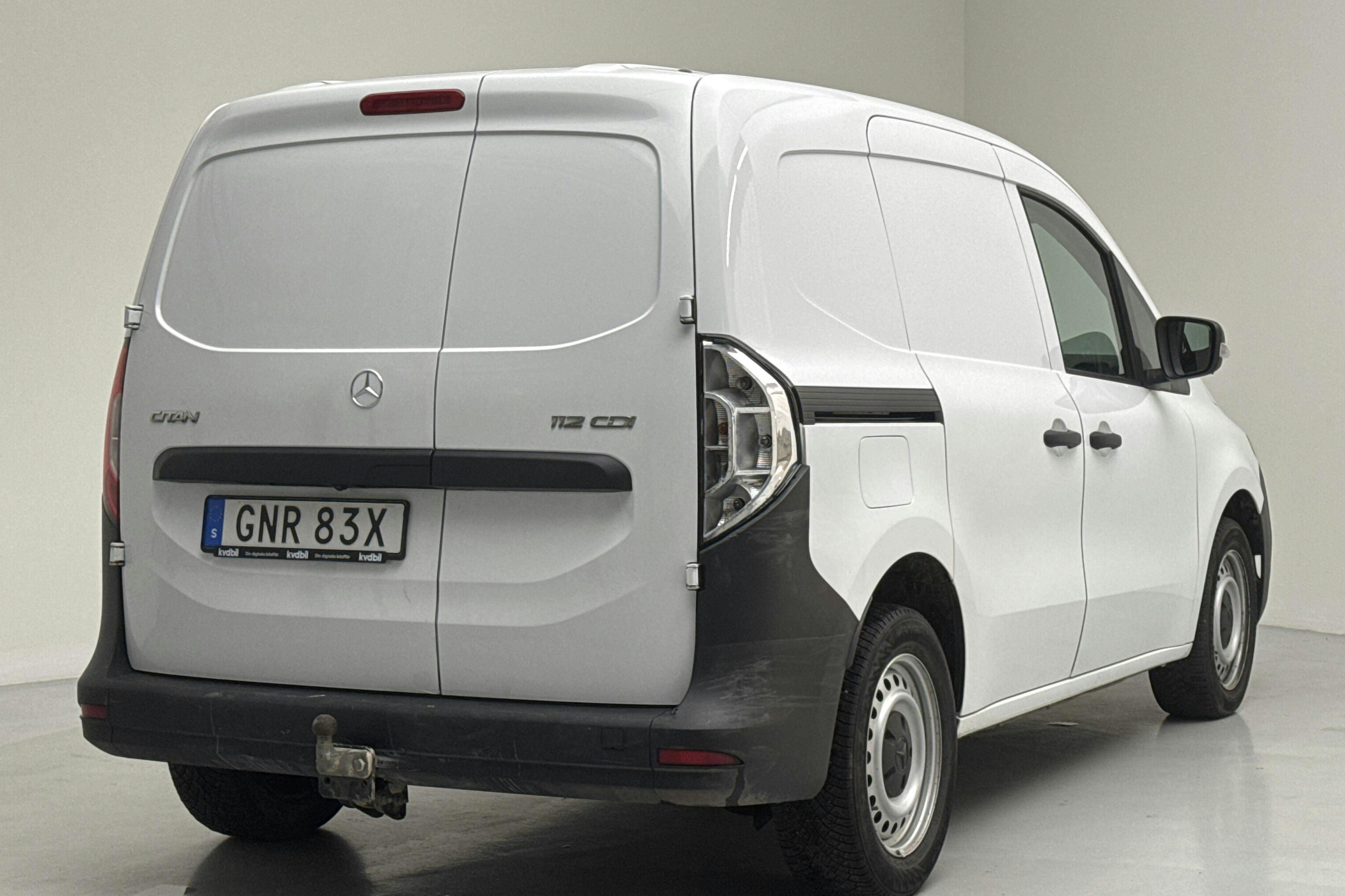 Mercedes Citan 112 1.5 CDI (116hk) - 4 516 mil - Automat - vit - 2023