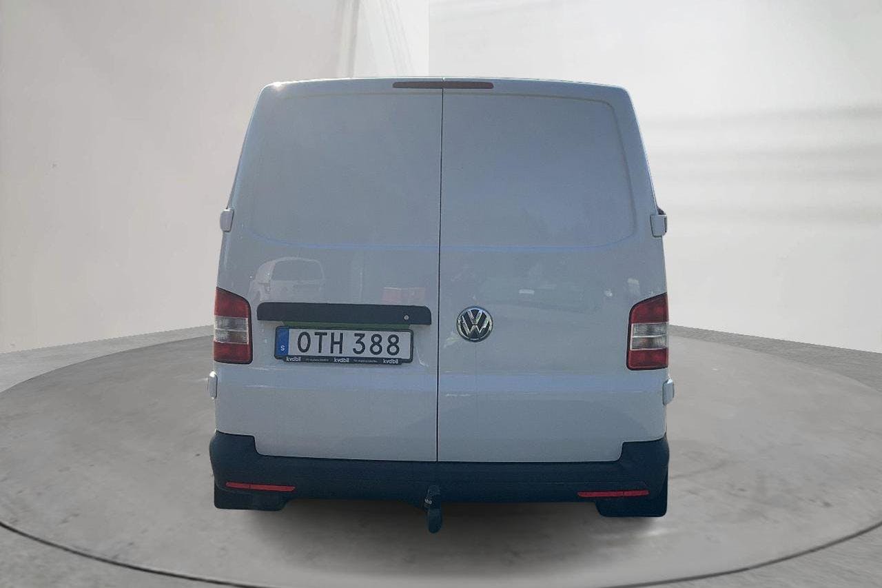 VW Transporter T5 2.0 TDI (102hk) - 212 760 km - Manualna - biały - 2015