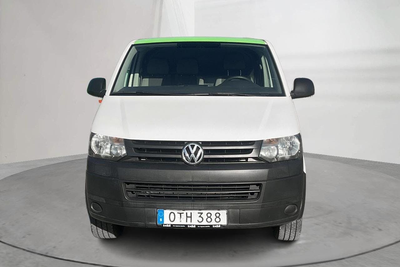VW Transporter T5 2.0 TDI (102hk) - 212 760 km - Manualna - biały - 2015