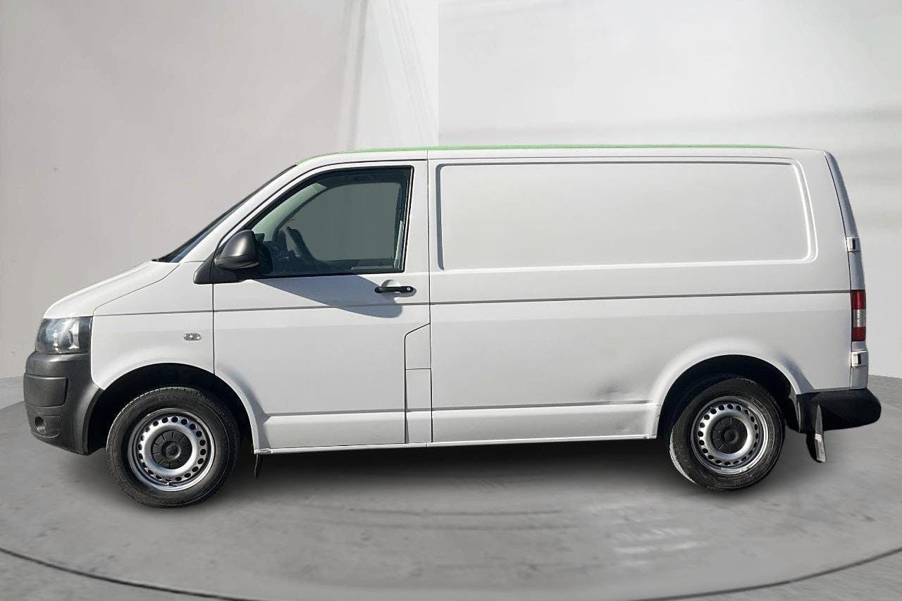 VW Transporter T5 2.0 TDI (102hk) - 212 760 km - Manualna - biały - 2015