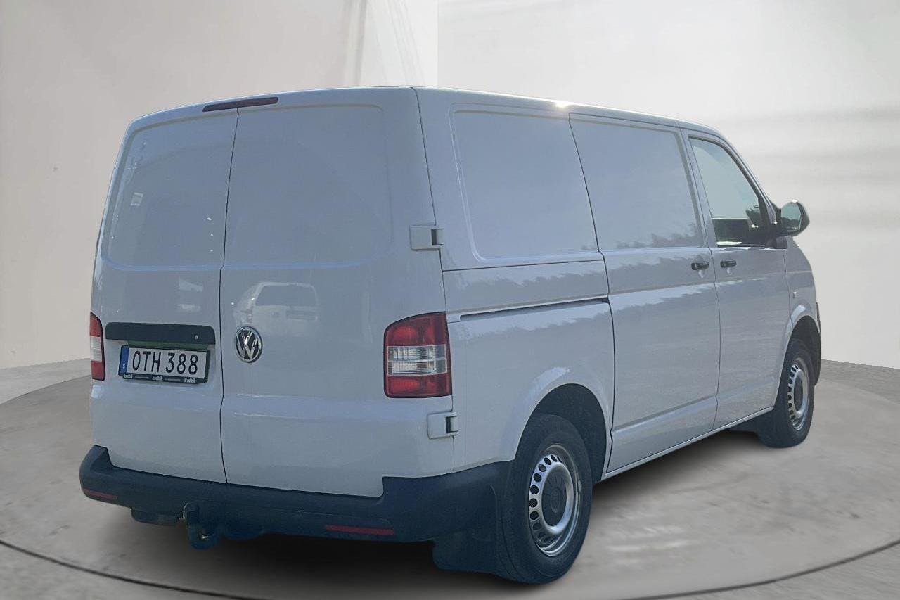 VW Transporter T5 2.0 TDI (102hk) - 212 760 km - Manualna - biały - 2015