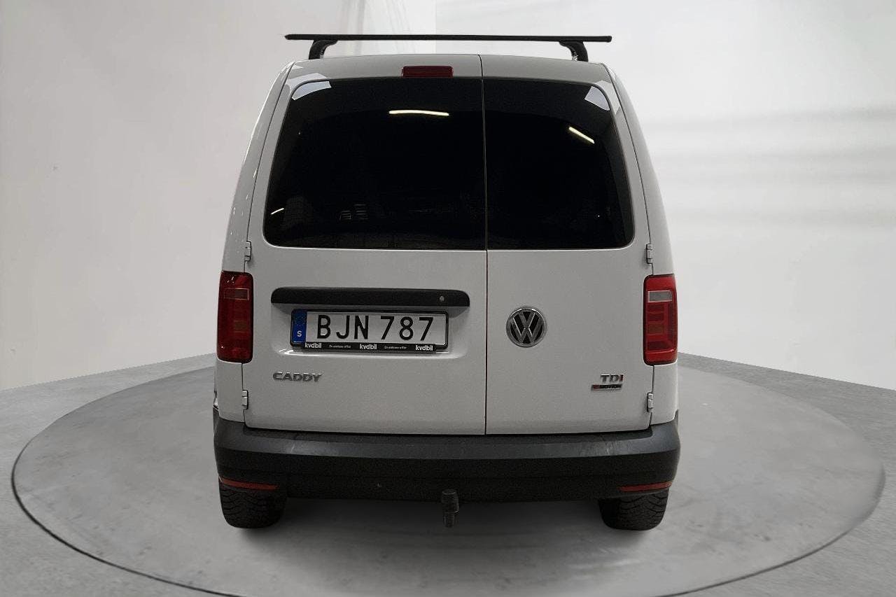 VW Caddy 2.0 TDI Skåp 4MOTION (122hk) - 91 690 km - Käsitsi - valge - 2018