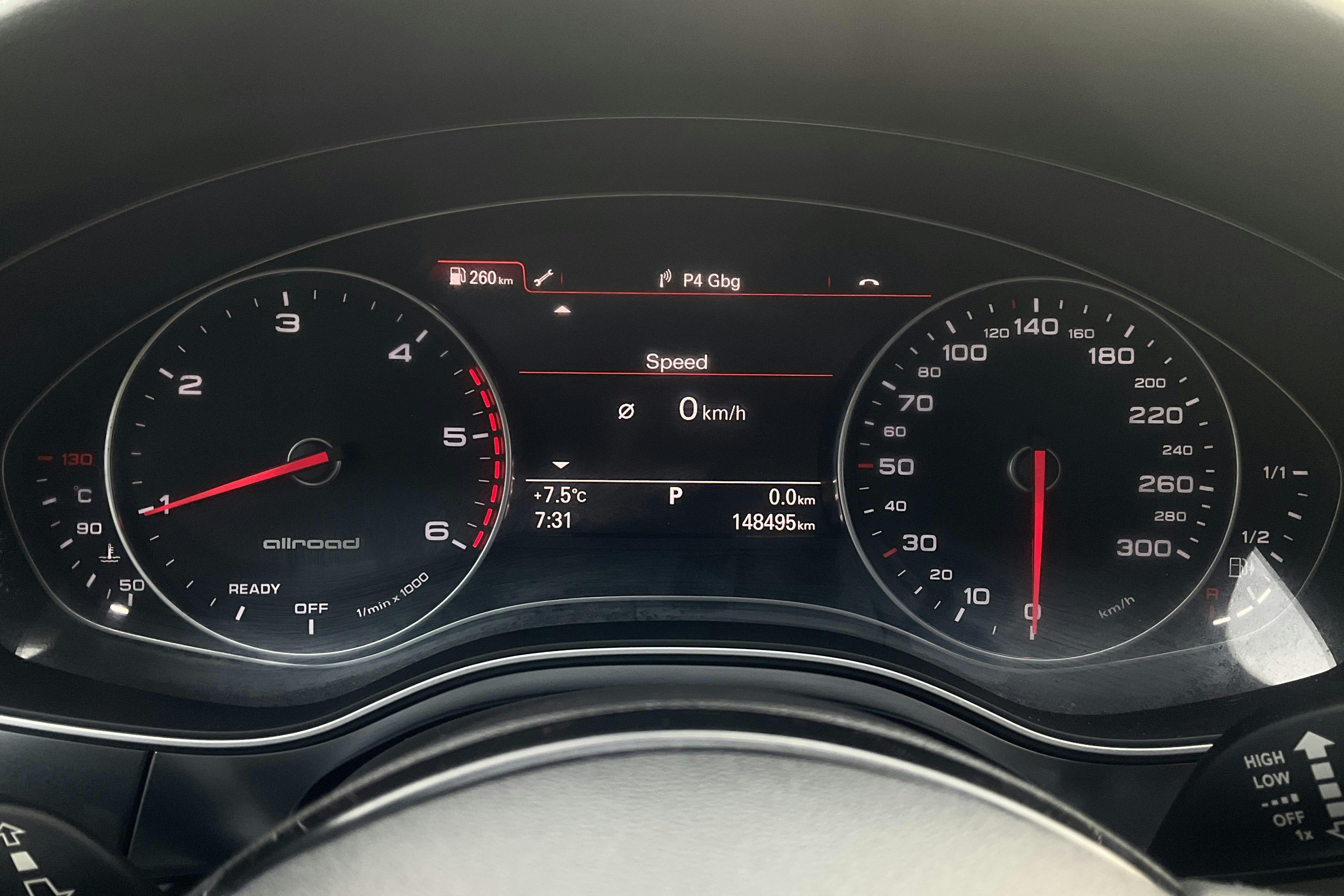 Audi A6 Allroad 3.0 TDI quattro (218hk) - 148 490 km - Automaattinen - musta - 2017
