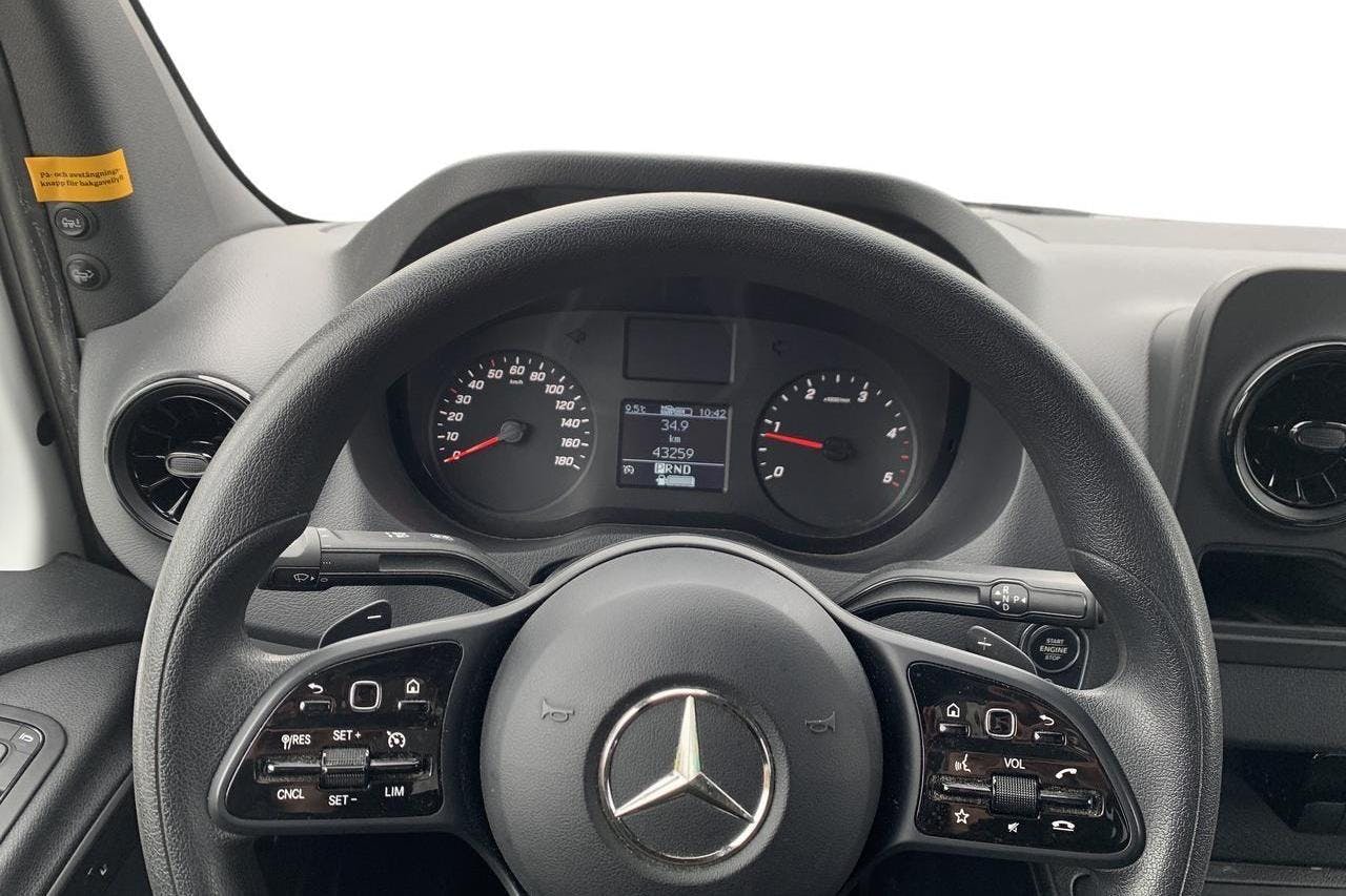 Mercedes Sprinter 315 CDI Volymskåp RWD (150hk) - 43 260 km - Automatic - white - 2023