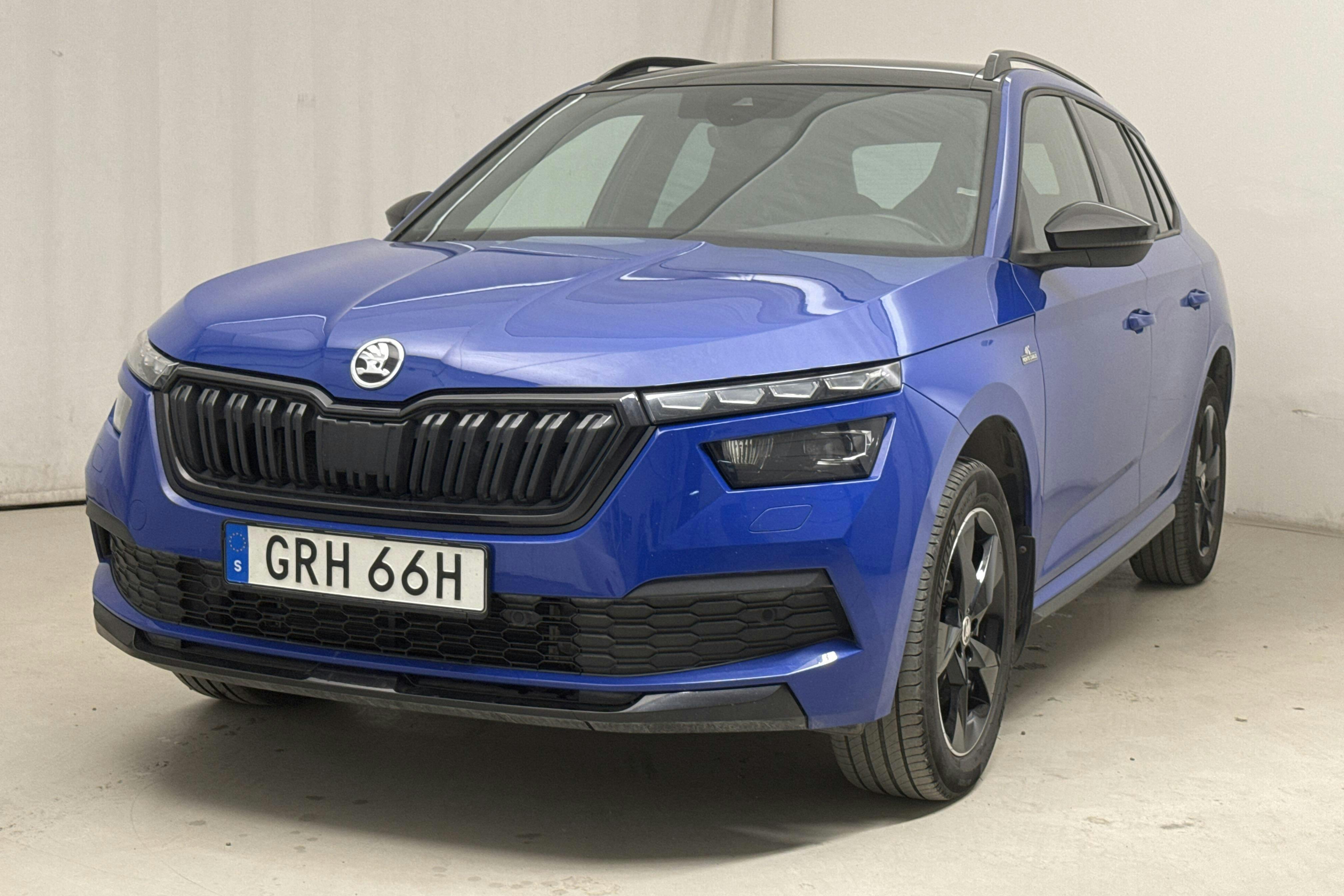 Skoda Kamiq 1.0 TSI (110hk) - 8 141 mil - Automat - blå - 2022