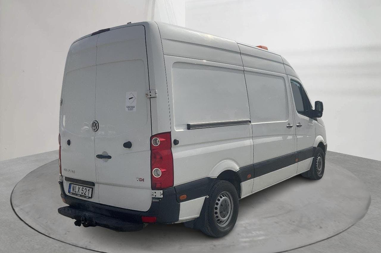 VW Crafter 35 2.0 TDI Skåp (163hk) - 12 456 mil - Manuell - vit - 2014