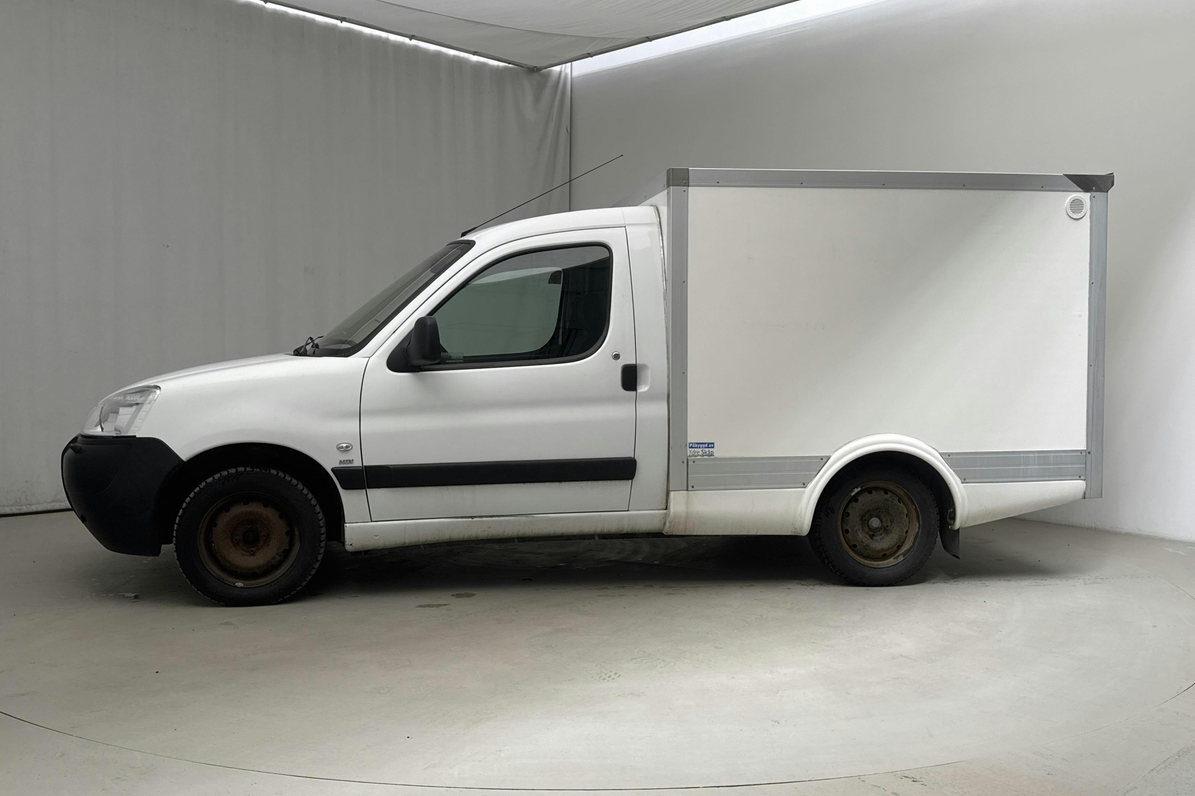 Peugeot Partner 1.6 HDI (90hk) - 138 500 km - Manual - white - 2007