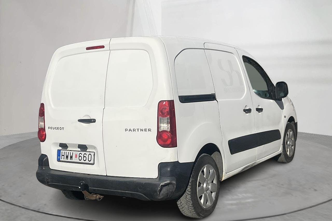 Peugeot Partner 1.6 HDI Skåp (75hk) - 203 740 km - Manual - white - 2009