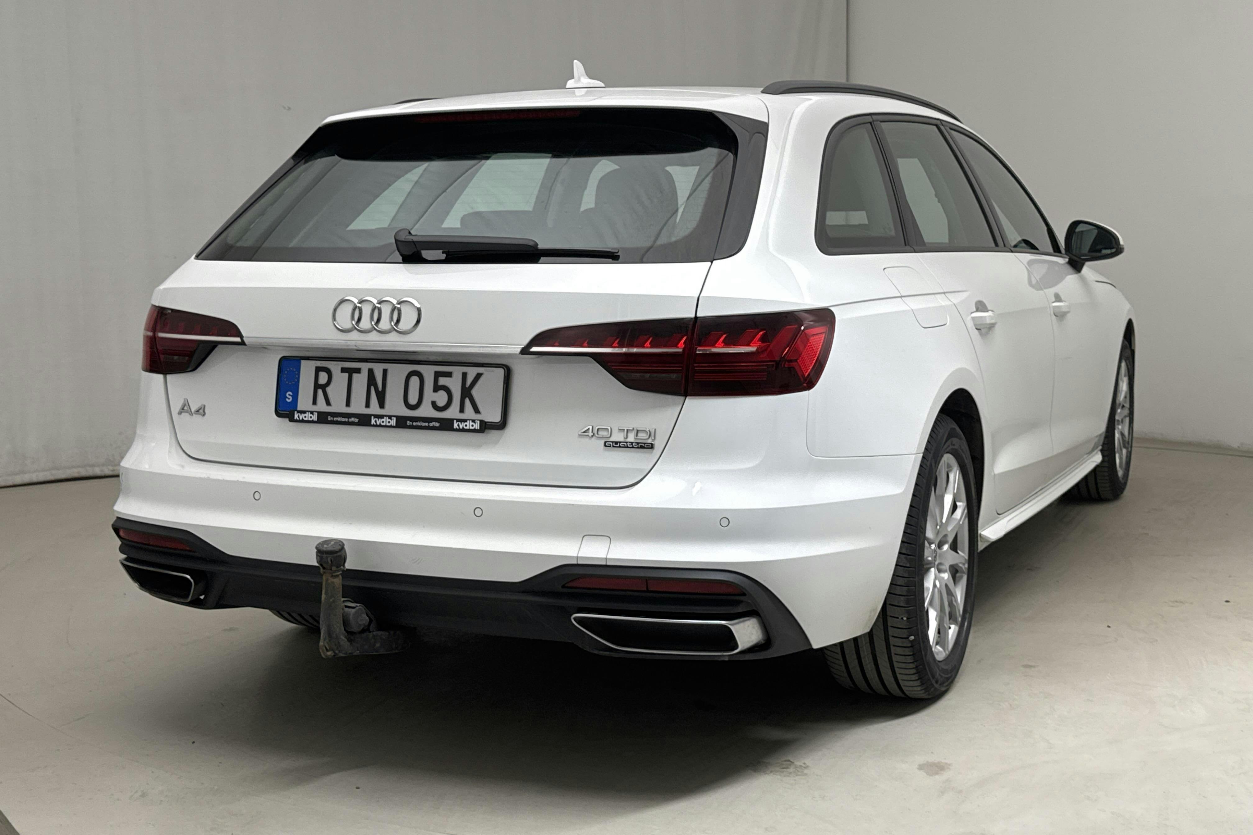 Audi A4 Avant 40 TDI quattro (190hk) - 151 140 km - Automatic - white - 2020