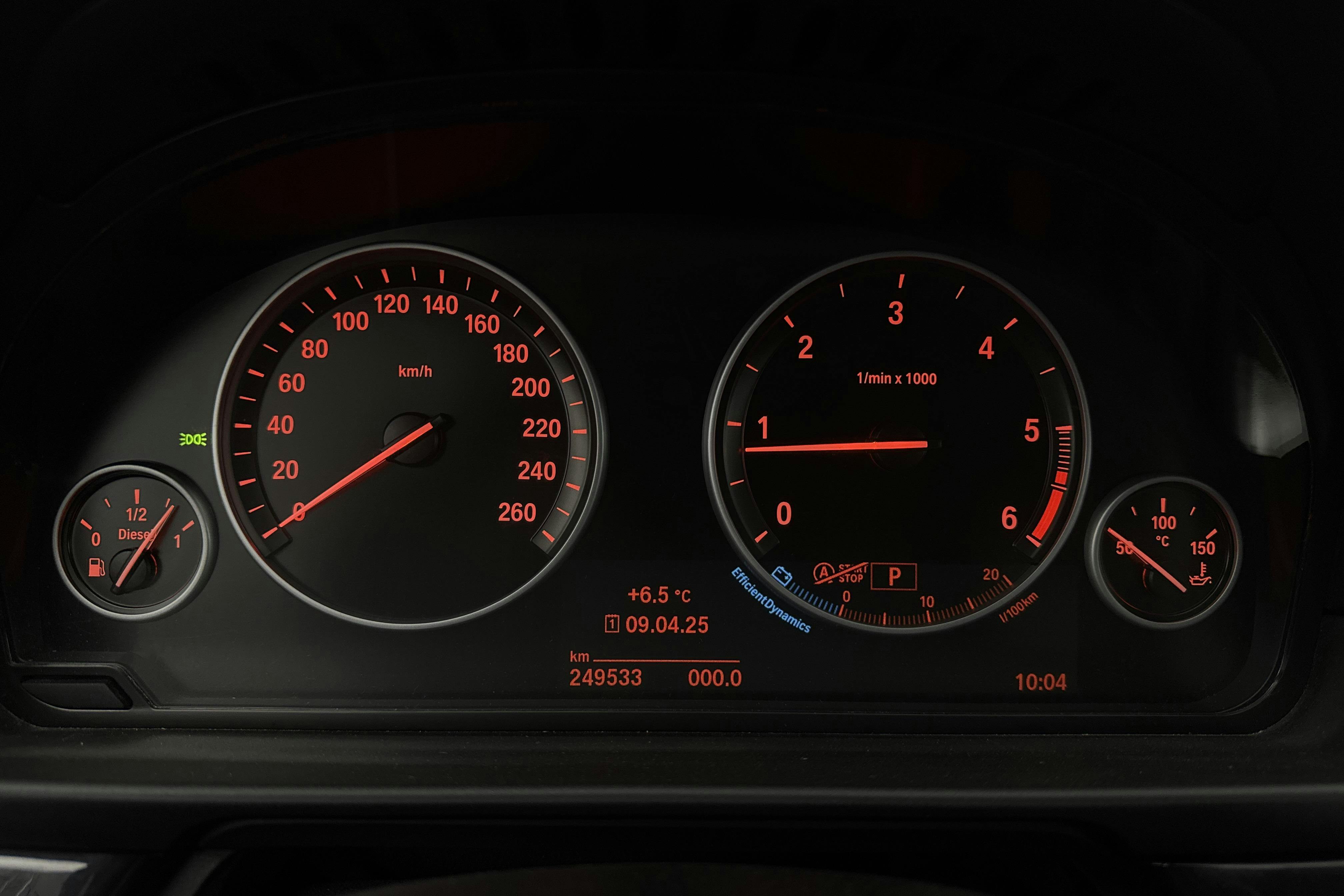 BMW 520d xDrive Touring, F11 (190hk) - 249 530 km - Automatic - black - 2016