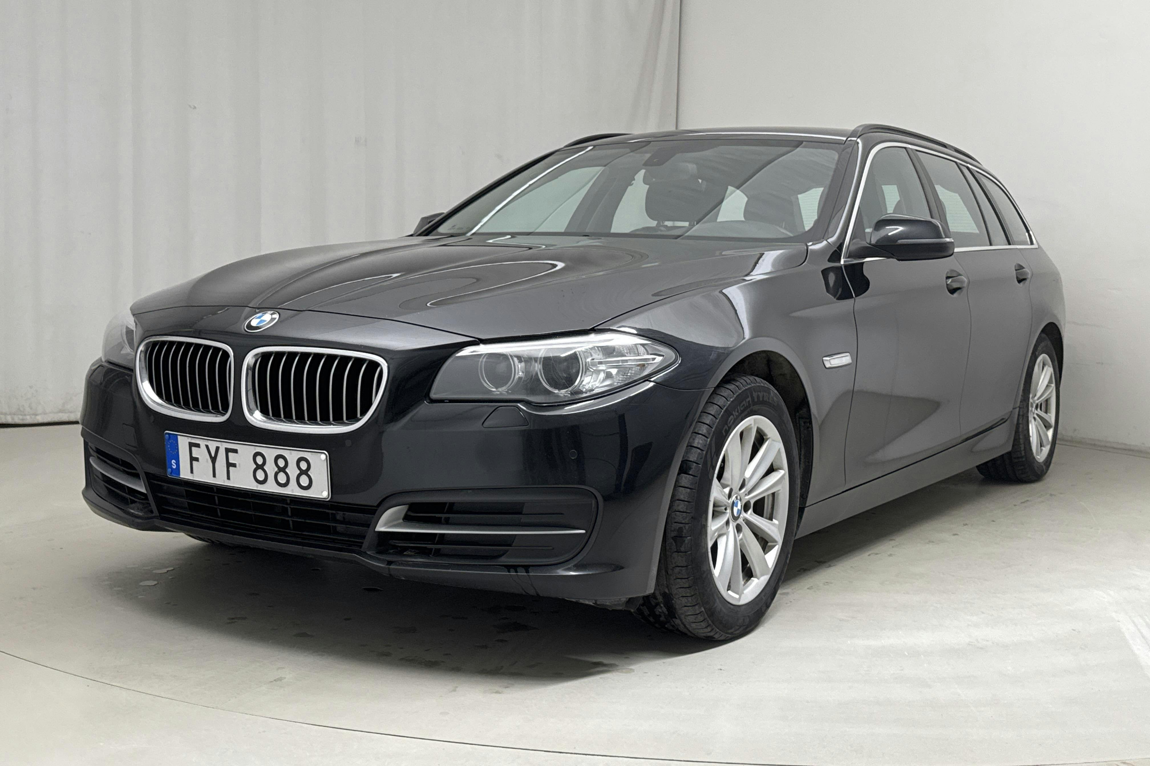 BMW 520d xDrive Touring, F11 (190hk) - 249 530 km - Automatic - black - 2016
