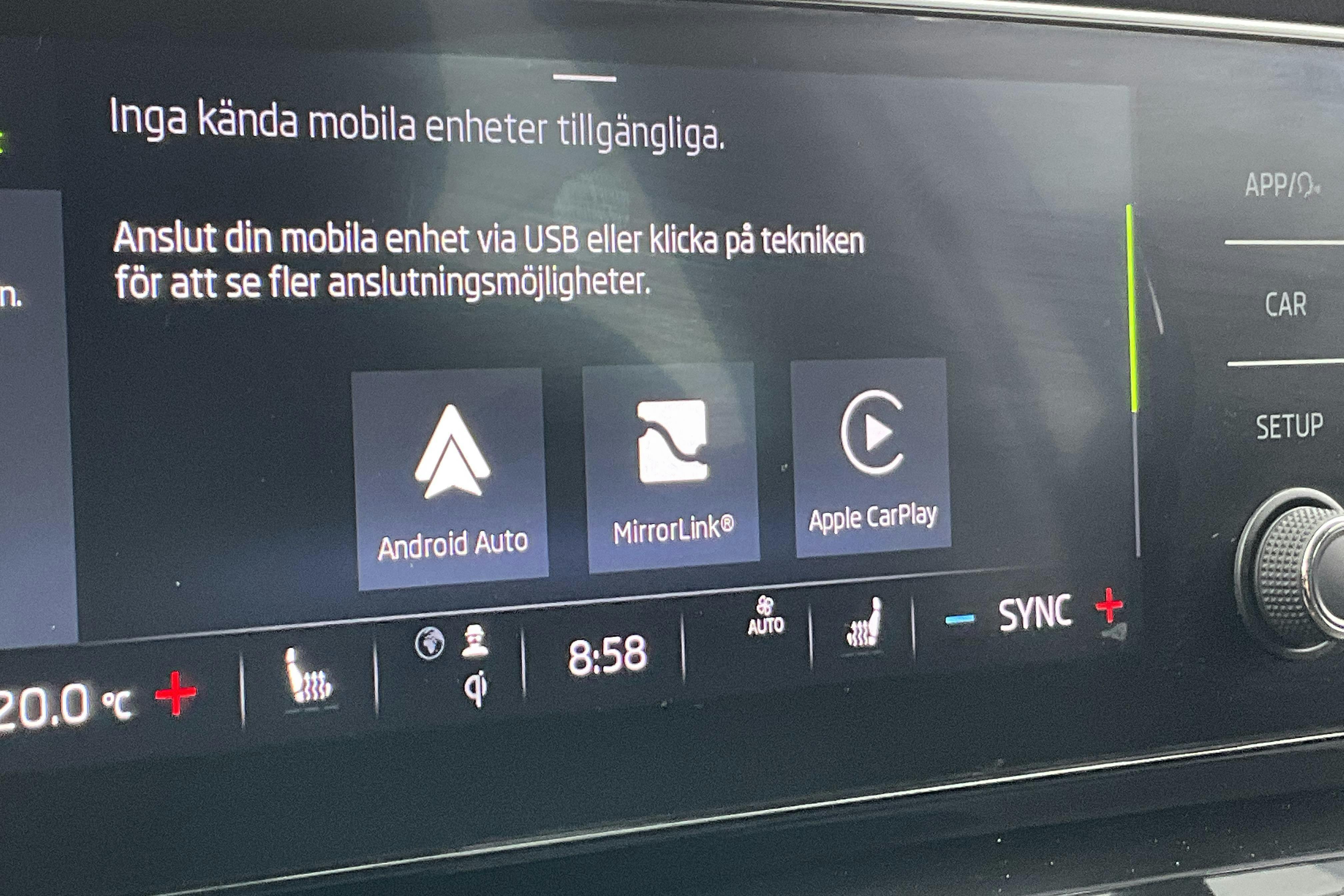 Skoda Octavia G-TEC 1.5 TSI Combi (130hk) - 20 980 mil - Automat - vit - 2021