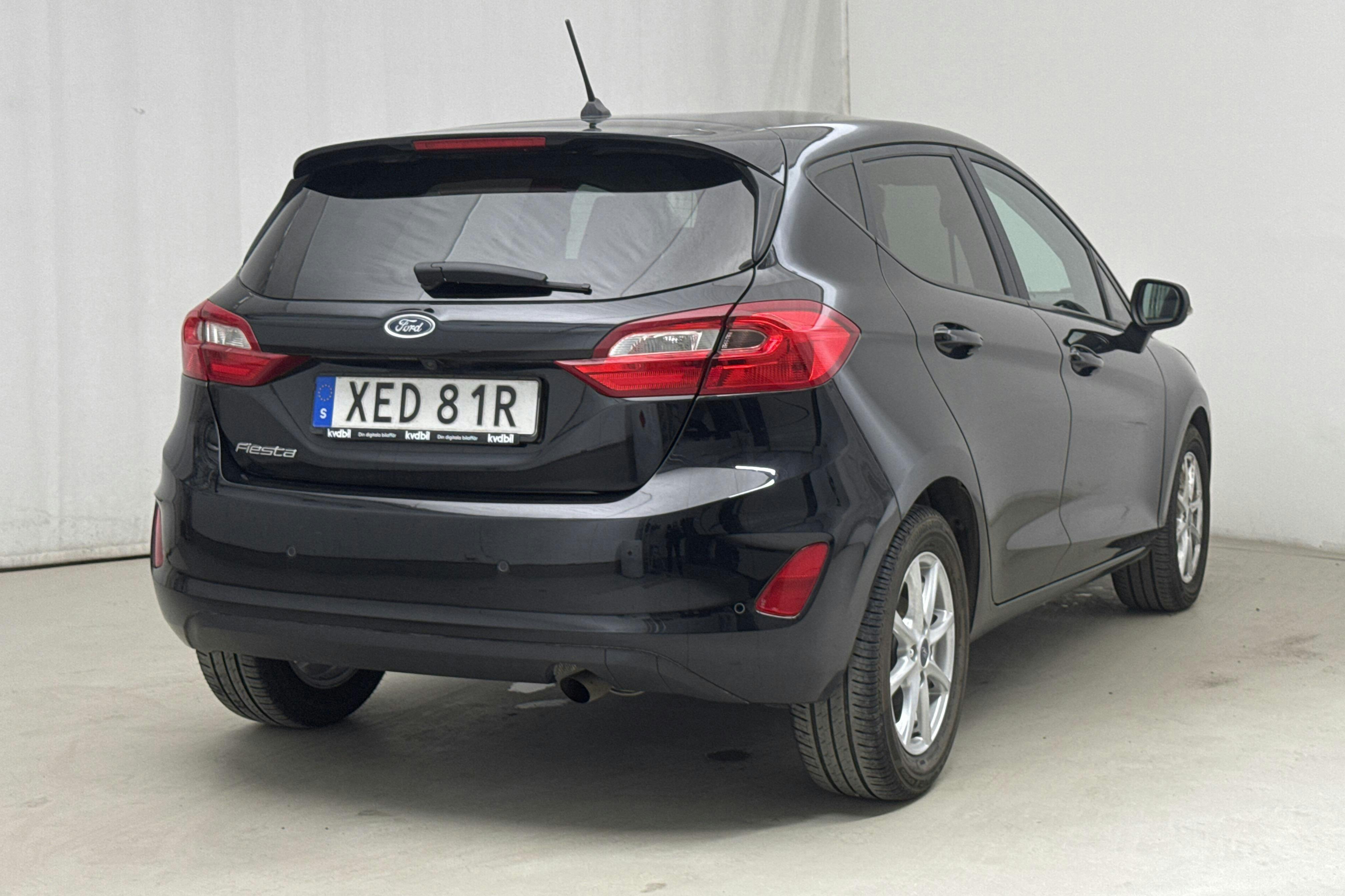 Ford Fiesta 1.0T EcoBoost 5dr (100hk) - 4 772 mil - Automat - svart - 2019