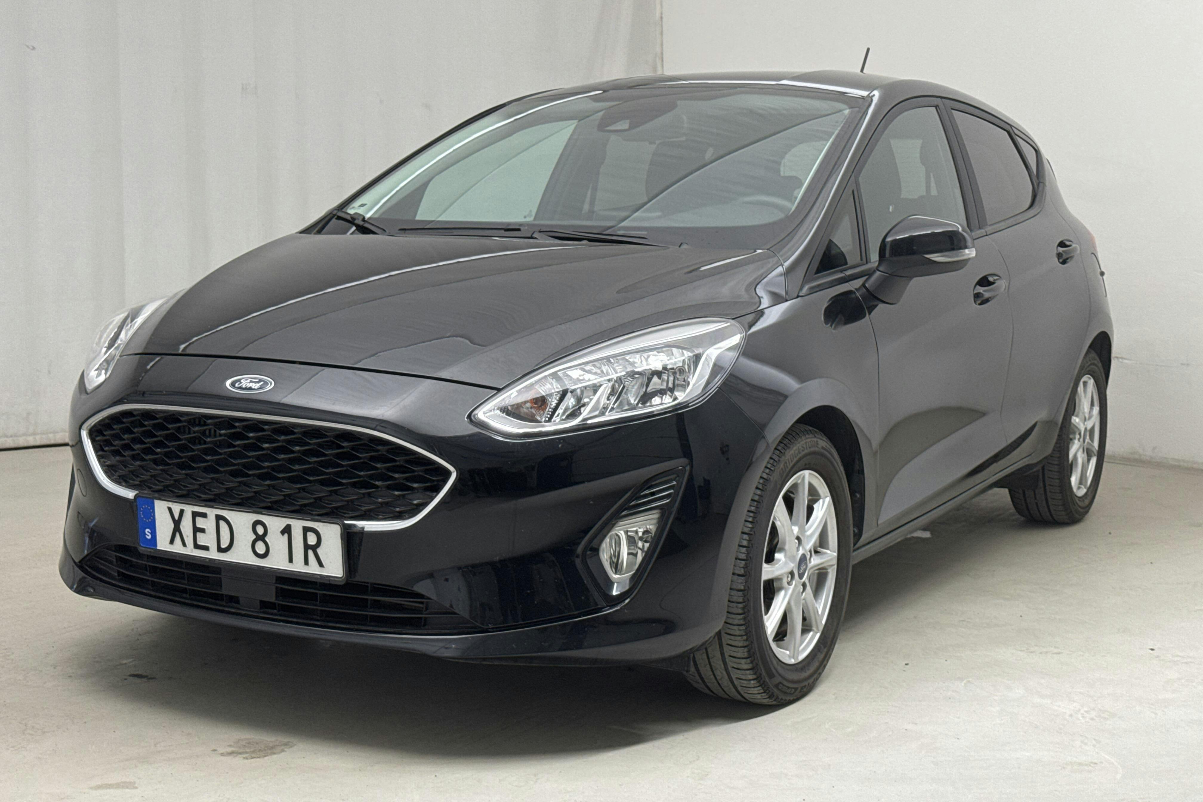 Ford Fiesta 1.0T EcoBoost 5dr (100hk) - 4 772 mil - Automat - svart - 2019