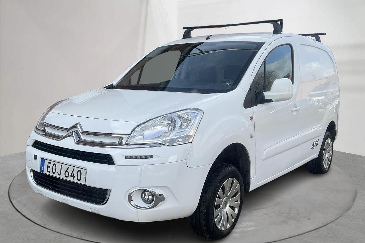 Citroën Berlingo 1.6 HDi 4X4 (90hk) - 10 354 mil - Manuell - vit - 2015