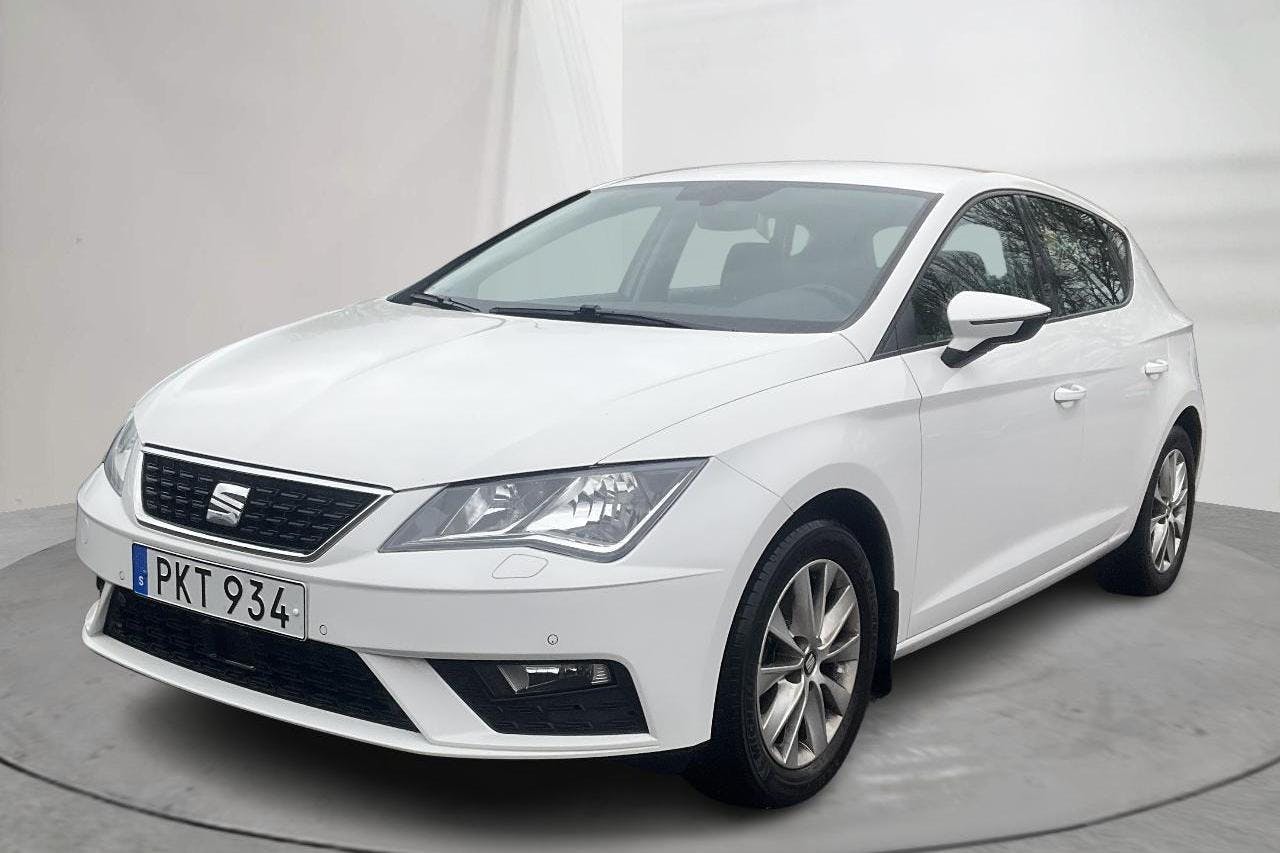 Seat Leon 1.4 TGI 5dr (110hk) - 90 150 km - Automatic - white - 2017