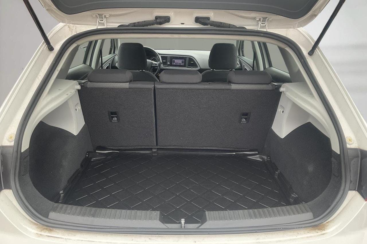 Seat Leon 1.4 TGI 5dr (110hk) - 90 150 km - Automatic - white - 2017