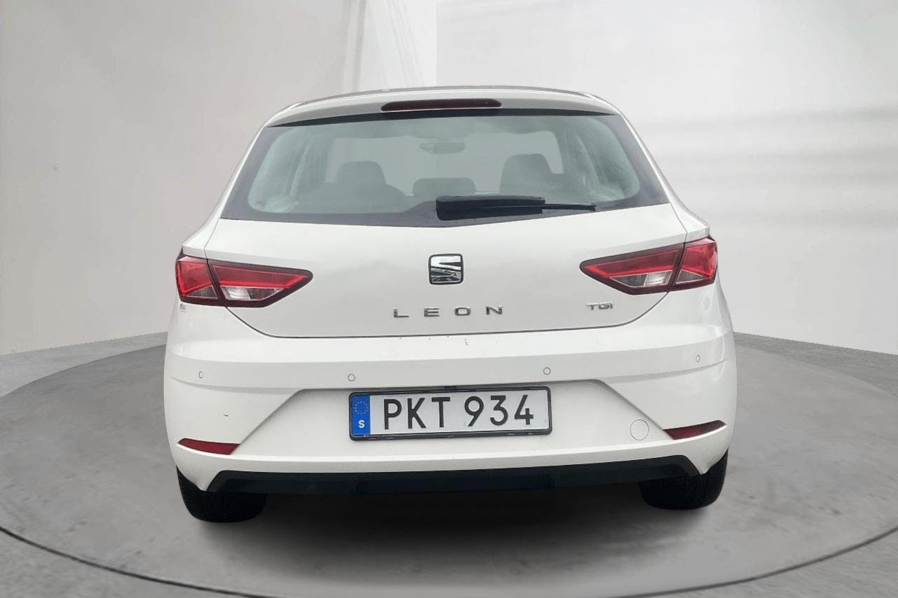 Seat Leon 1.4 TGI 5dr (110hk) - 90 150 km - Automatic - white - 2017