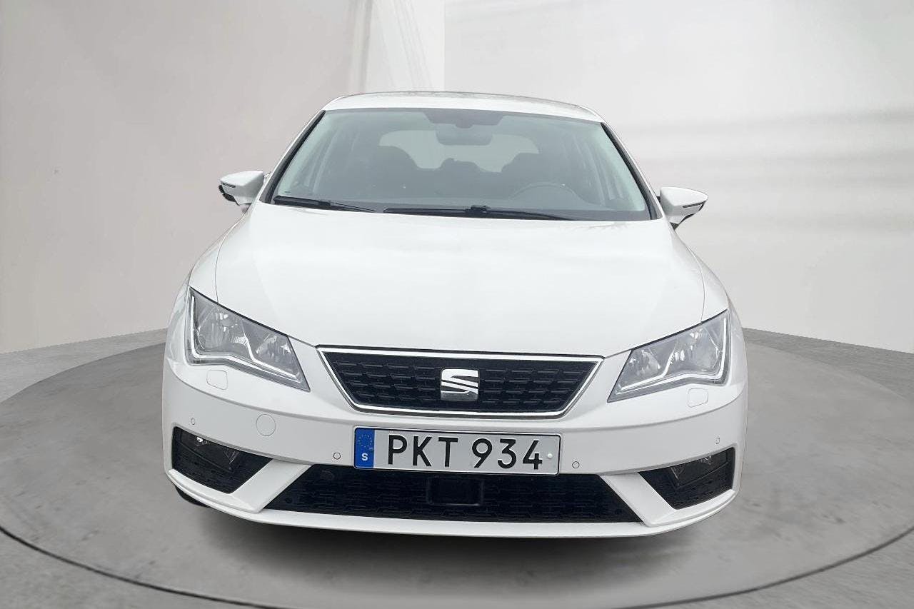 Seat Leon 1.4 TGI 5dr (110hk) - 90 150 km - Automatic - white - 2017