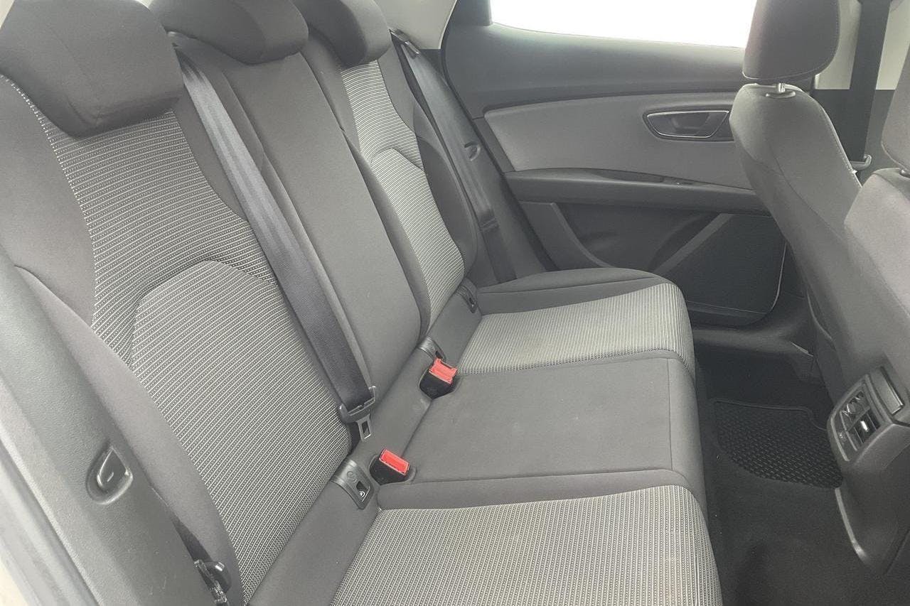 Seat Leon 1.4 TGI 5dr (110hk) - 90 150 km - Automatic - white - 2017