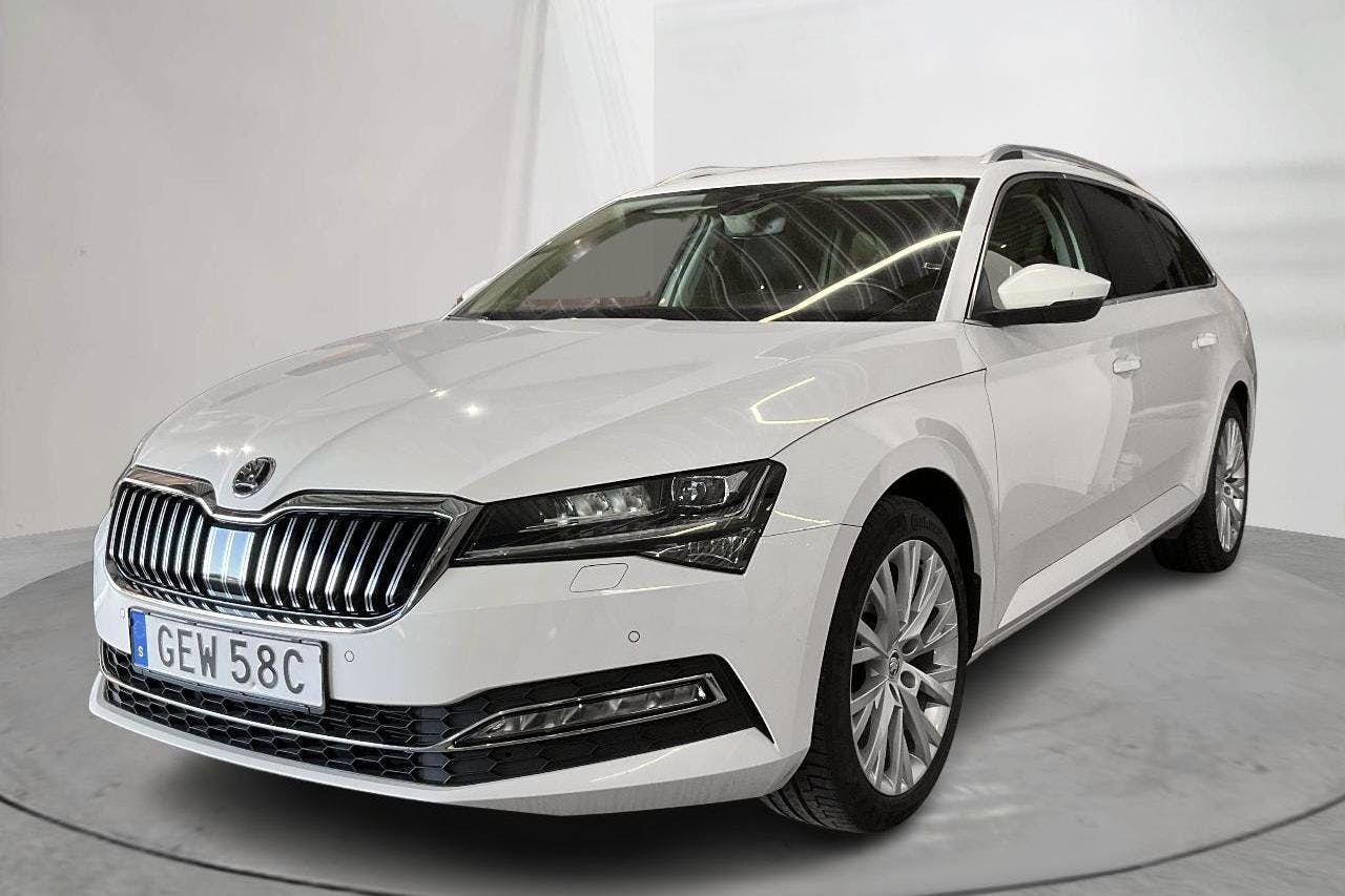 Skoda Superb 2.0 TDI 4x4 Kombi (190hk) - 173 280 km - Automatyczna - biały - 2020