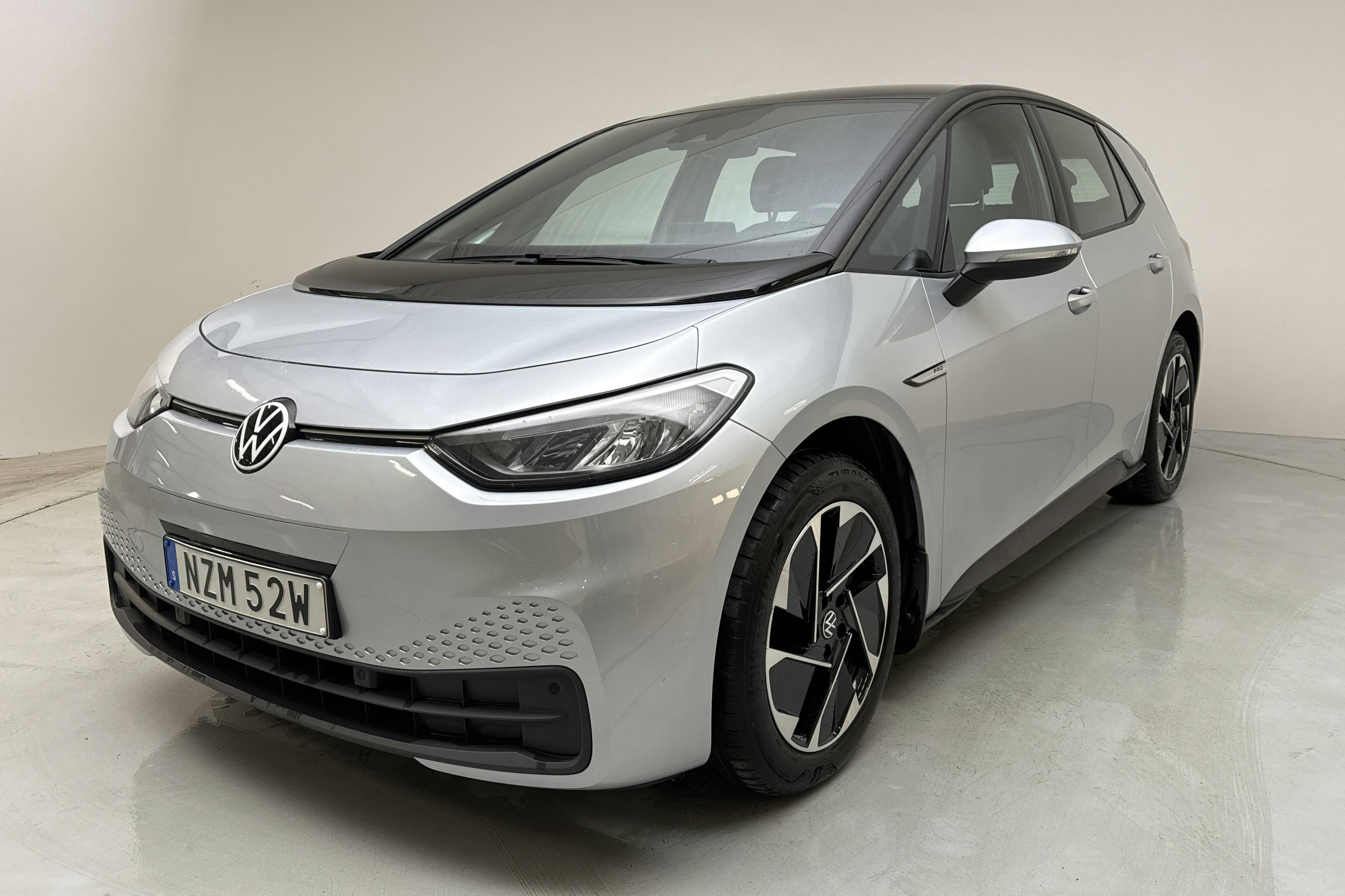 VW ID.3 58kWh (204hk) - 3 423 mil - Automat - silver - 2021