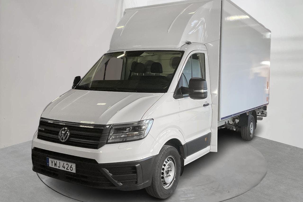VW Crafter 35 2.0 TDI Volymskåp 4Motion (177hk) - 16 720 mil - Automat - vit - 2019