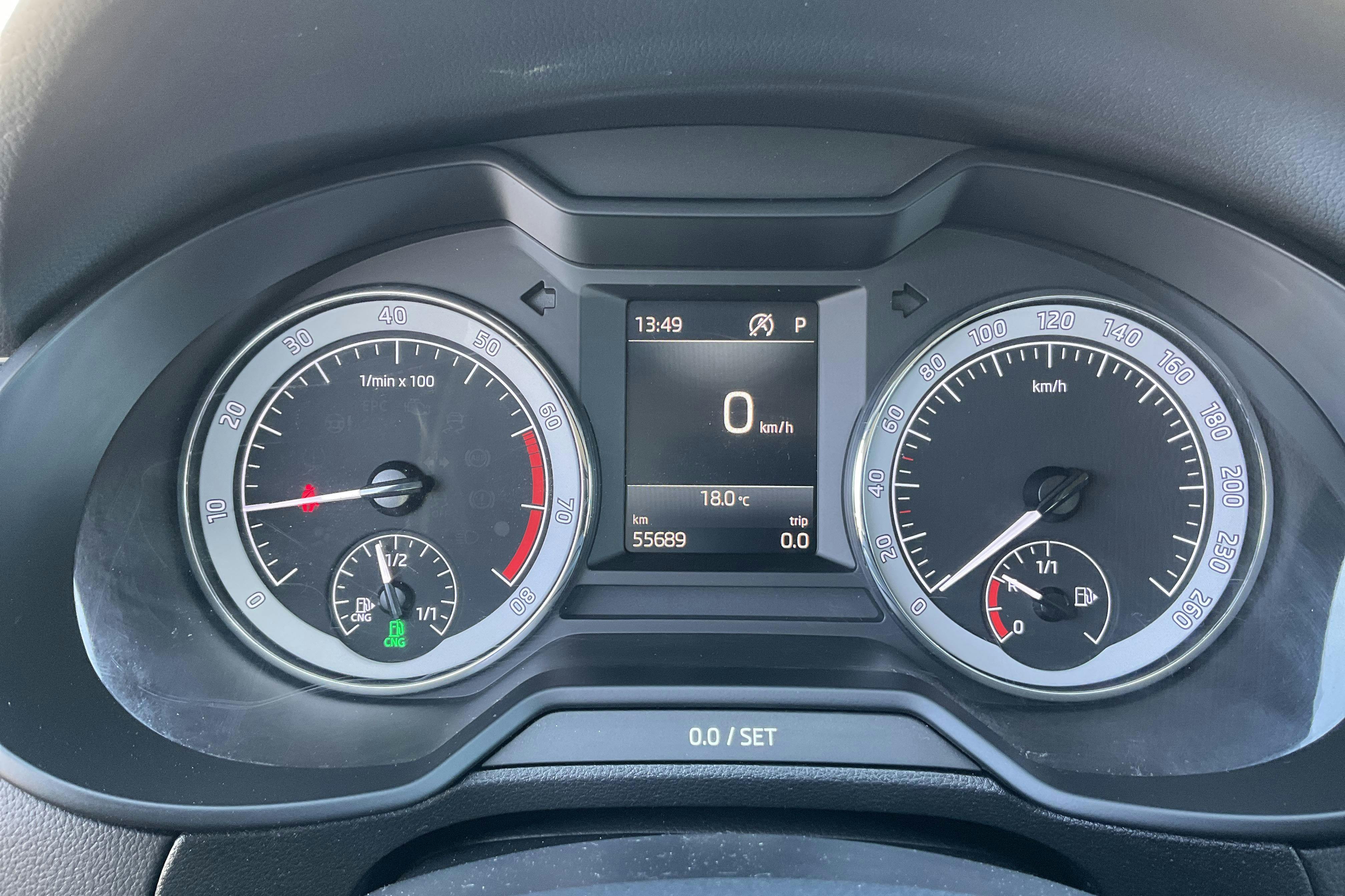 Skoda Octavia III 1.5 TSI G-TEC Combi (130hk) - 55 690 km - Automaattinen - valkoinen - 2020
