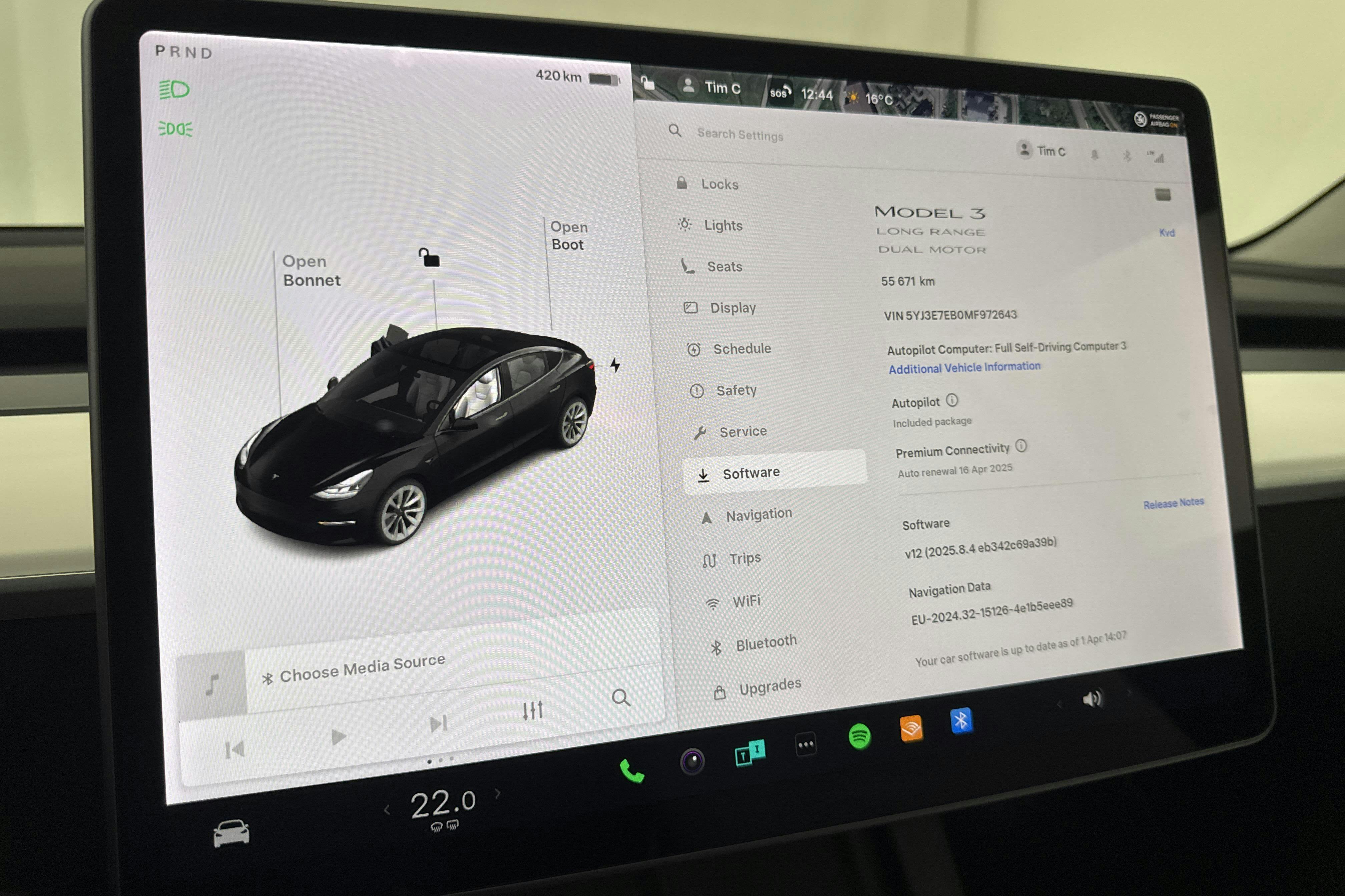 Tesla Model 3 Long Range Dual Motor AWD - 55 670 km - Automaattinen - musta - 2021
