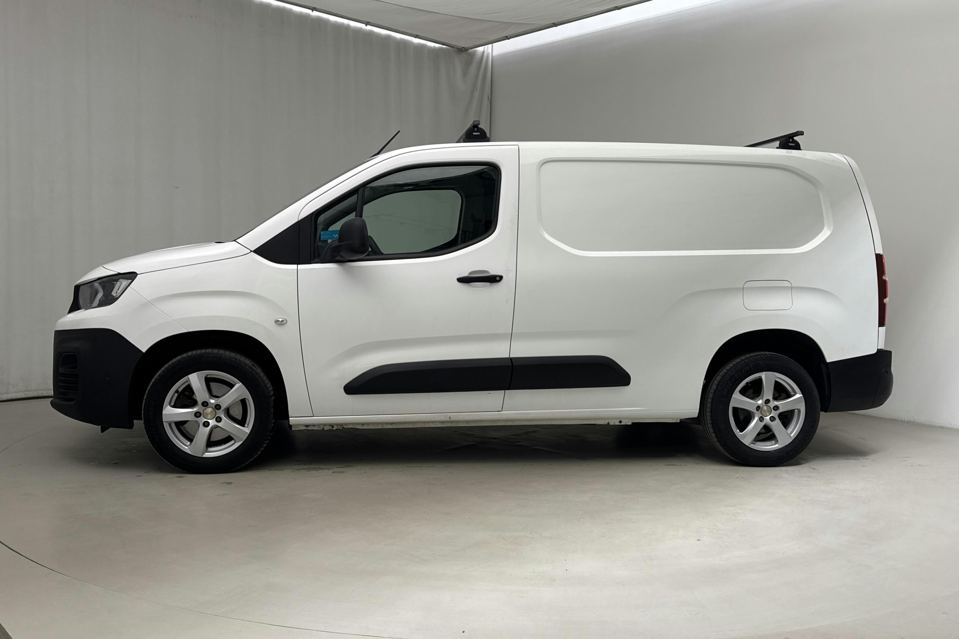 Peugeot Partner 1.5 HDI Skåp (100hk) - 8 265 mil - Manuell - vit - 2019