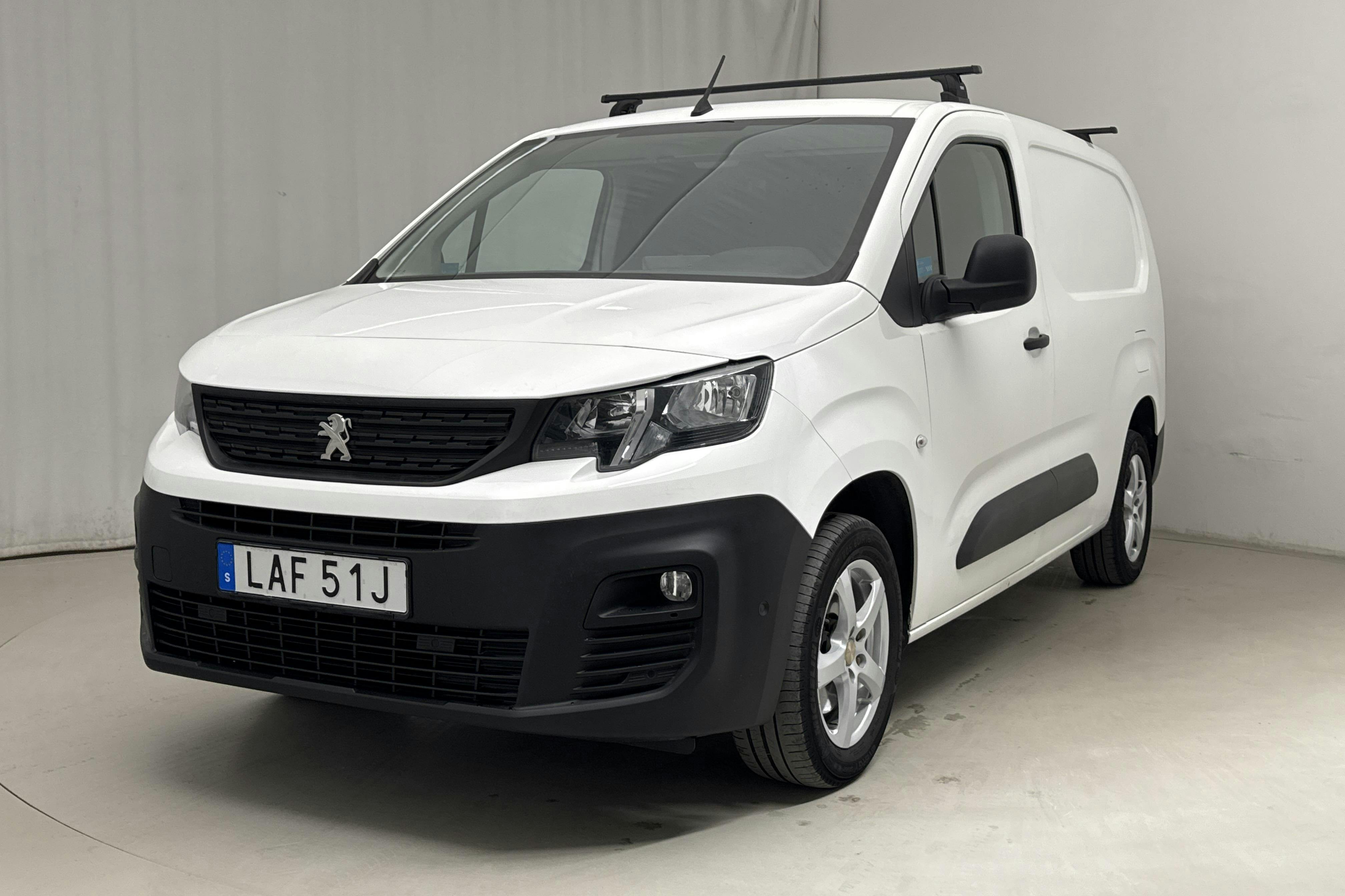 Peugeot Partner 1.5 HDI Skåp (100hk) - 8 265 mil - Manuell - vit - 2019