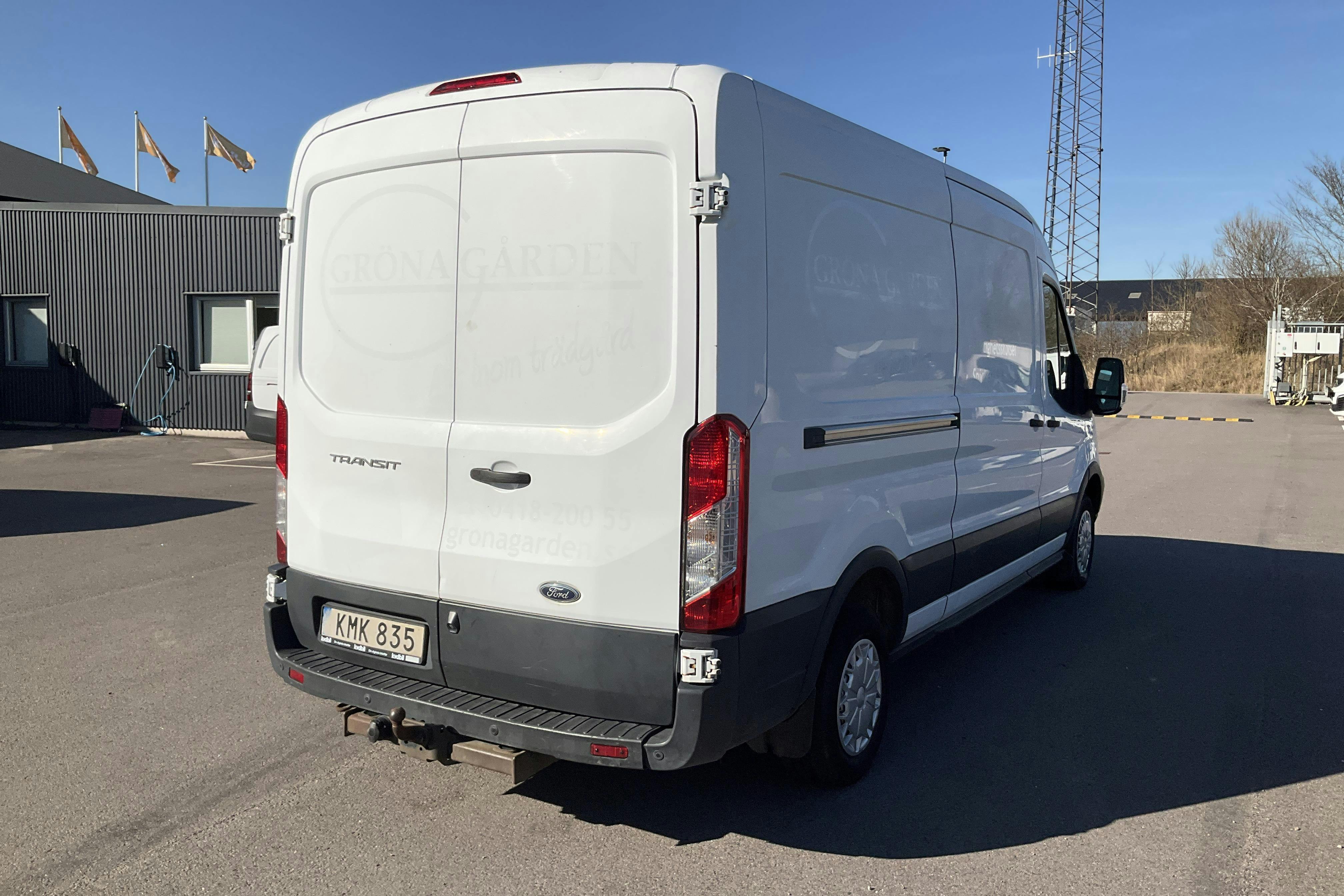 Ford Transit 310 2.2 TDCi Skåp (125hk) - 88 300 km - Manualna - biały - 2014