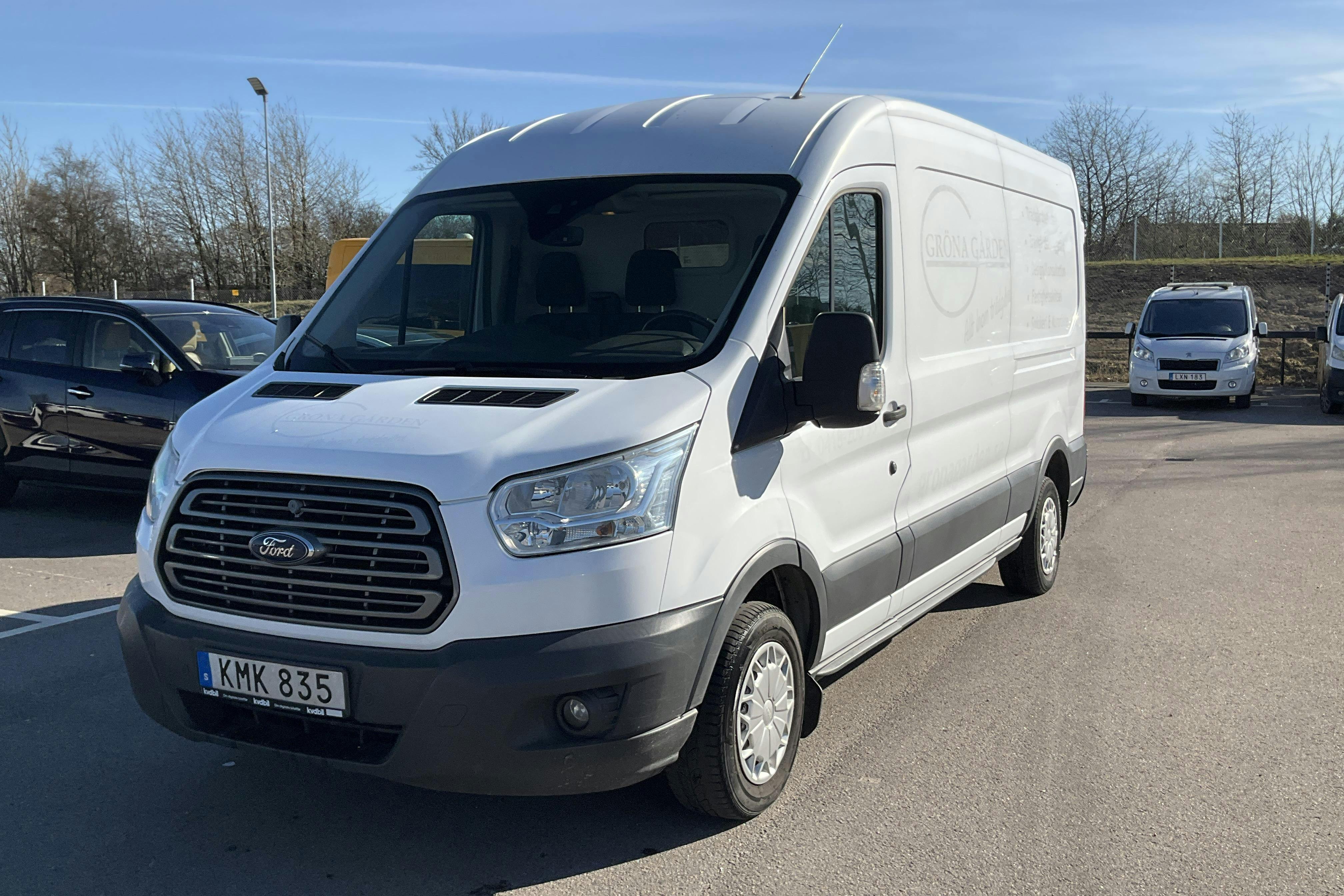 Ford Transit 310 2.2 TDCi Skåp (125hk) - 88 300 km - Manualna - biały - 2014