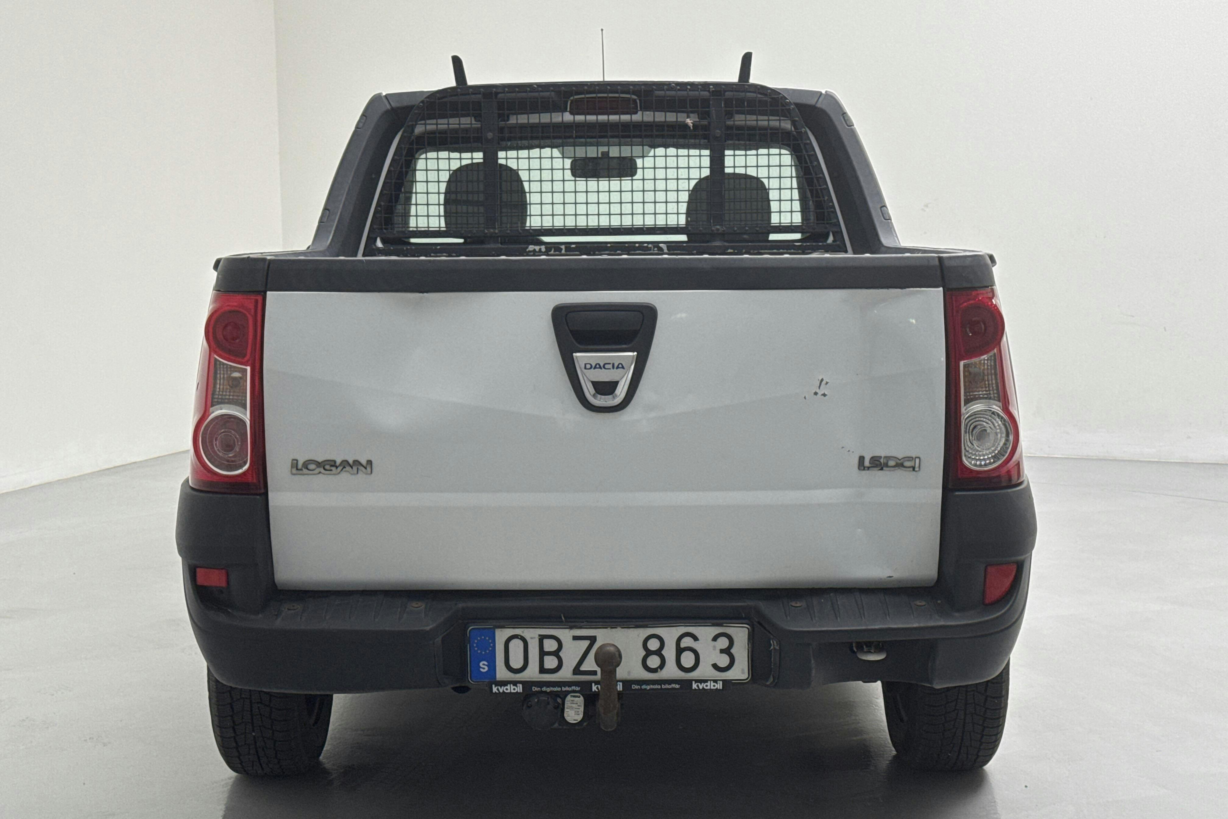 Dacia Logan 1.5 dCi Eco2 Pickup (90hk) - 117 260 km - Manualna - biały - 2011