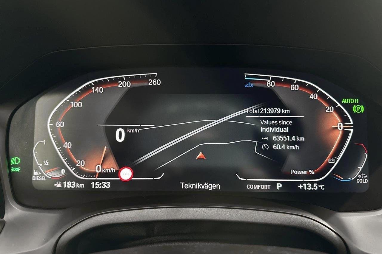 BMW 320d xDrive Touring, G21 (190hk+11hk) - 213 980 km - Automatyczna - biały - 2021