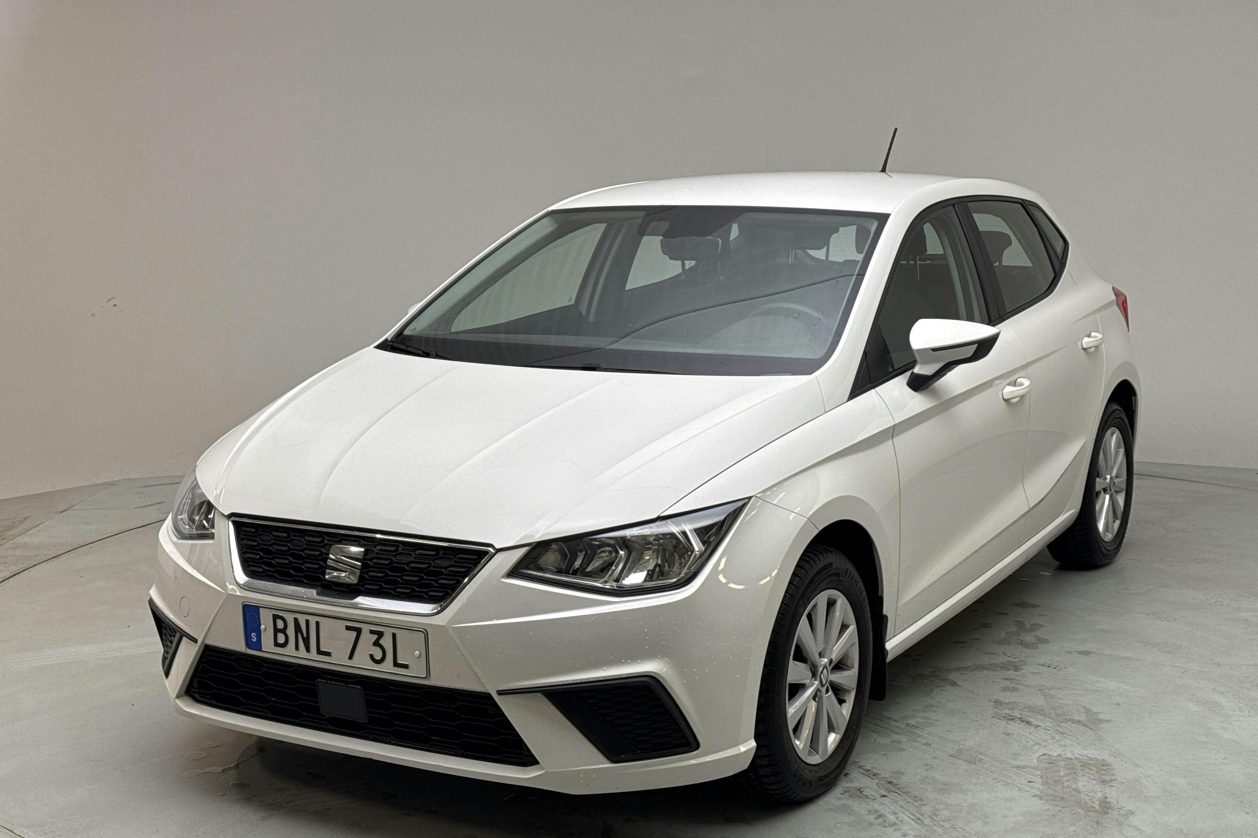 Seat Ibiza 1.0 TGI 5dr (90hk) - 32 950 km - Manuaalinen - valkoinen - 2019