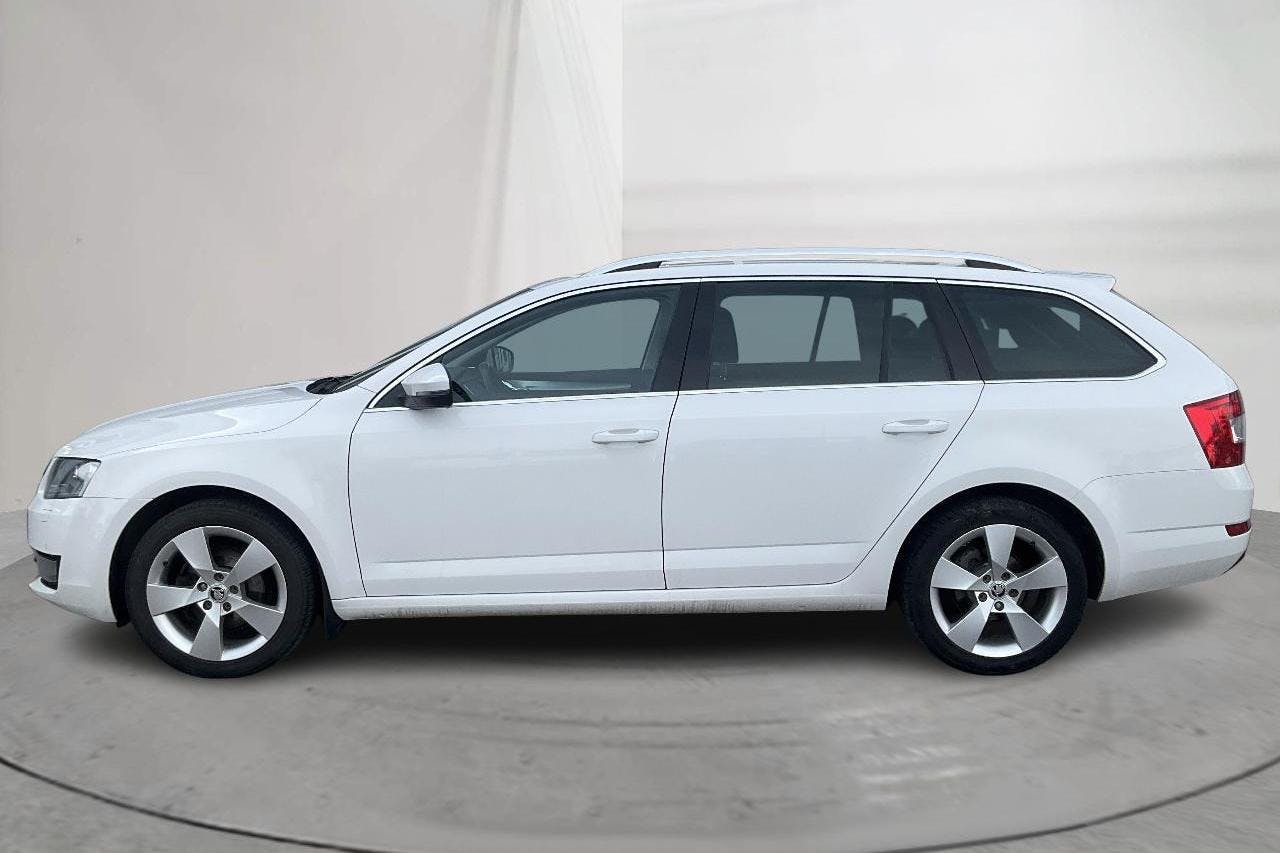 Skoda Octavia III 1.6 TDI GreenLine CR Combi (110hk) - 130 810 km - Manual - white - 2016