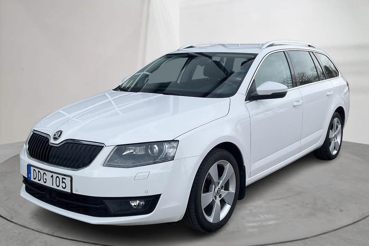 Skoda Octavia III 1.6 TDI GreenLine CR Combi (110hk) - 130 810 km - Manual - white - 2016