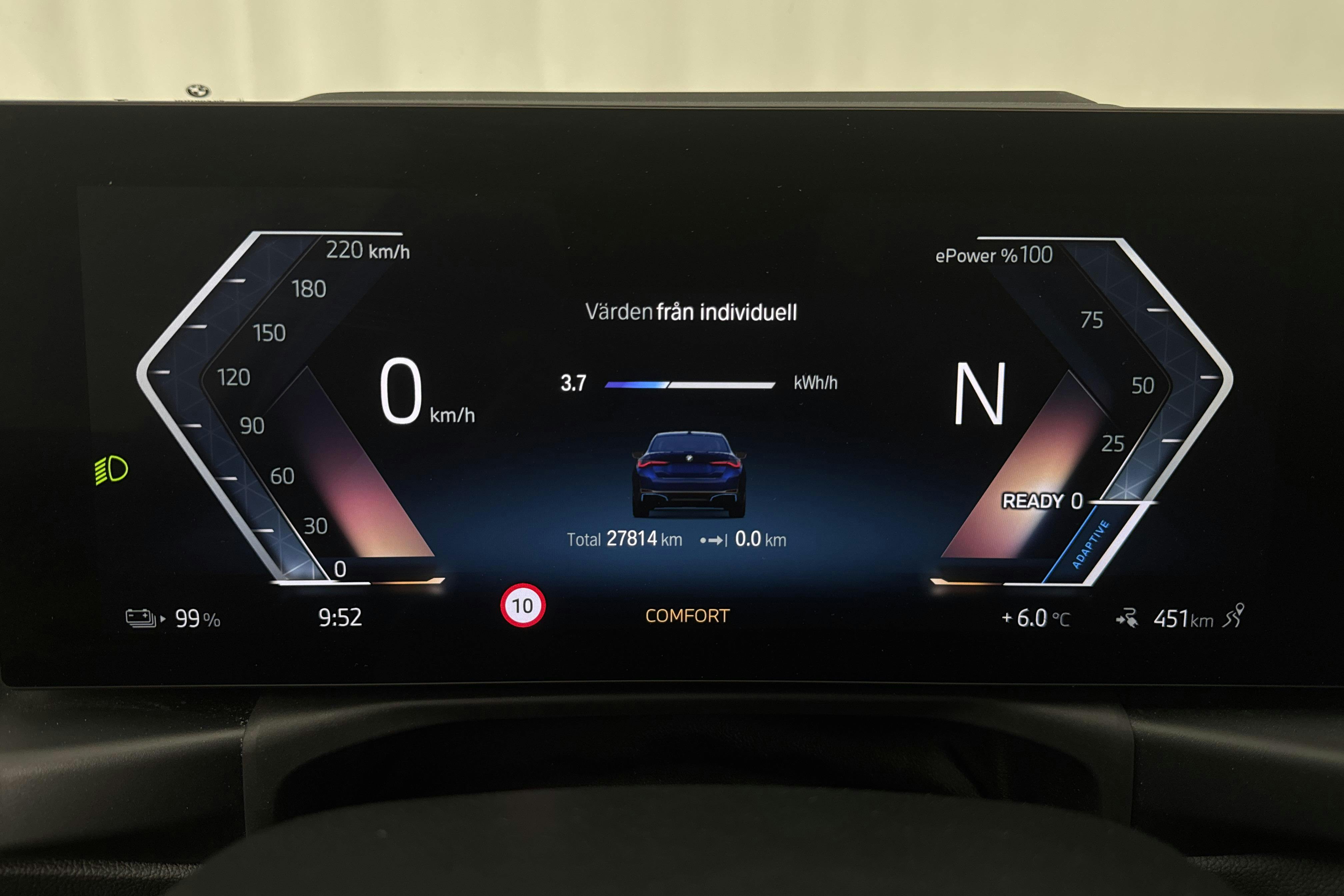 BMW i4 eDrive40, G26 (330hk) - 27 820 km - Automatic - blue - 2024