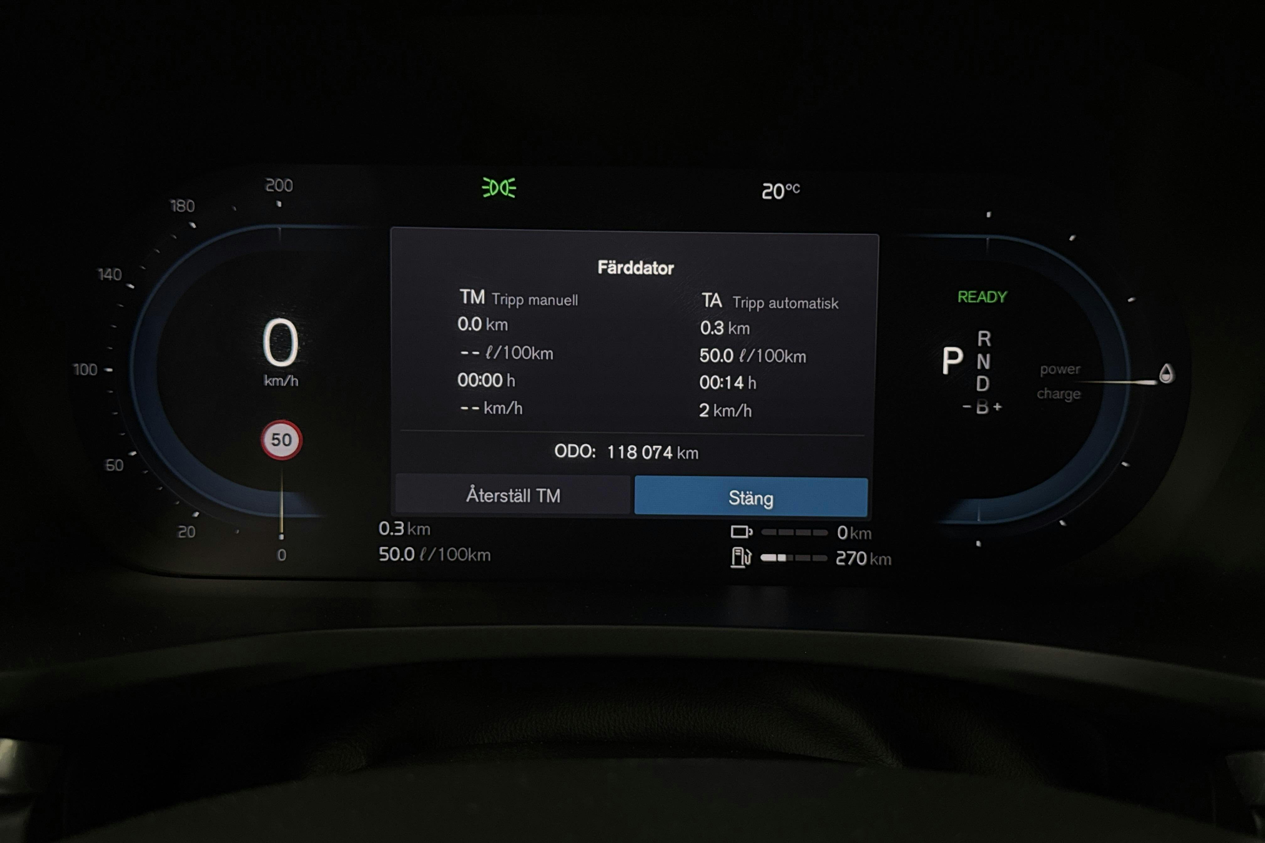 Volvo V60 T6 AWD Recharge (350hk) - 11 808 mil - Automat - svart - 2023