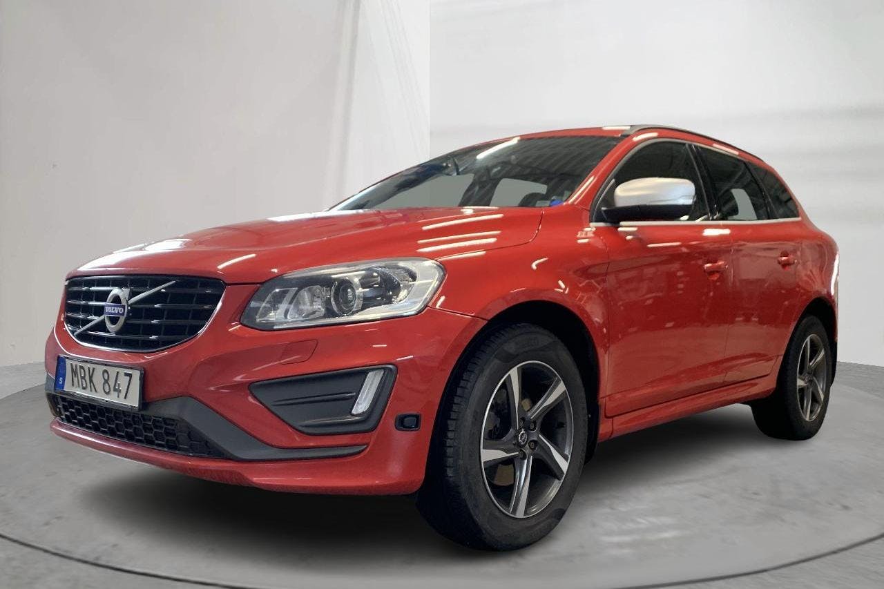 Volvo XC60 D4 AWD (190hk) - 176 340 km - Automatic - red - 2016