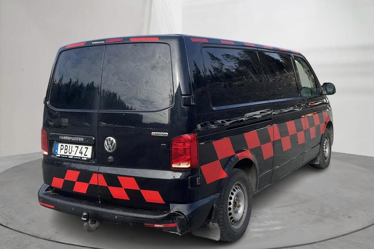 VW Transporter 2.0 TDI BMT Skåp 4MOTION (150hk) - 264 740 km - Automaattinen - musta - 2021