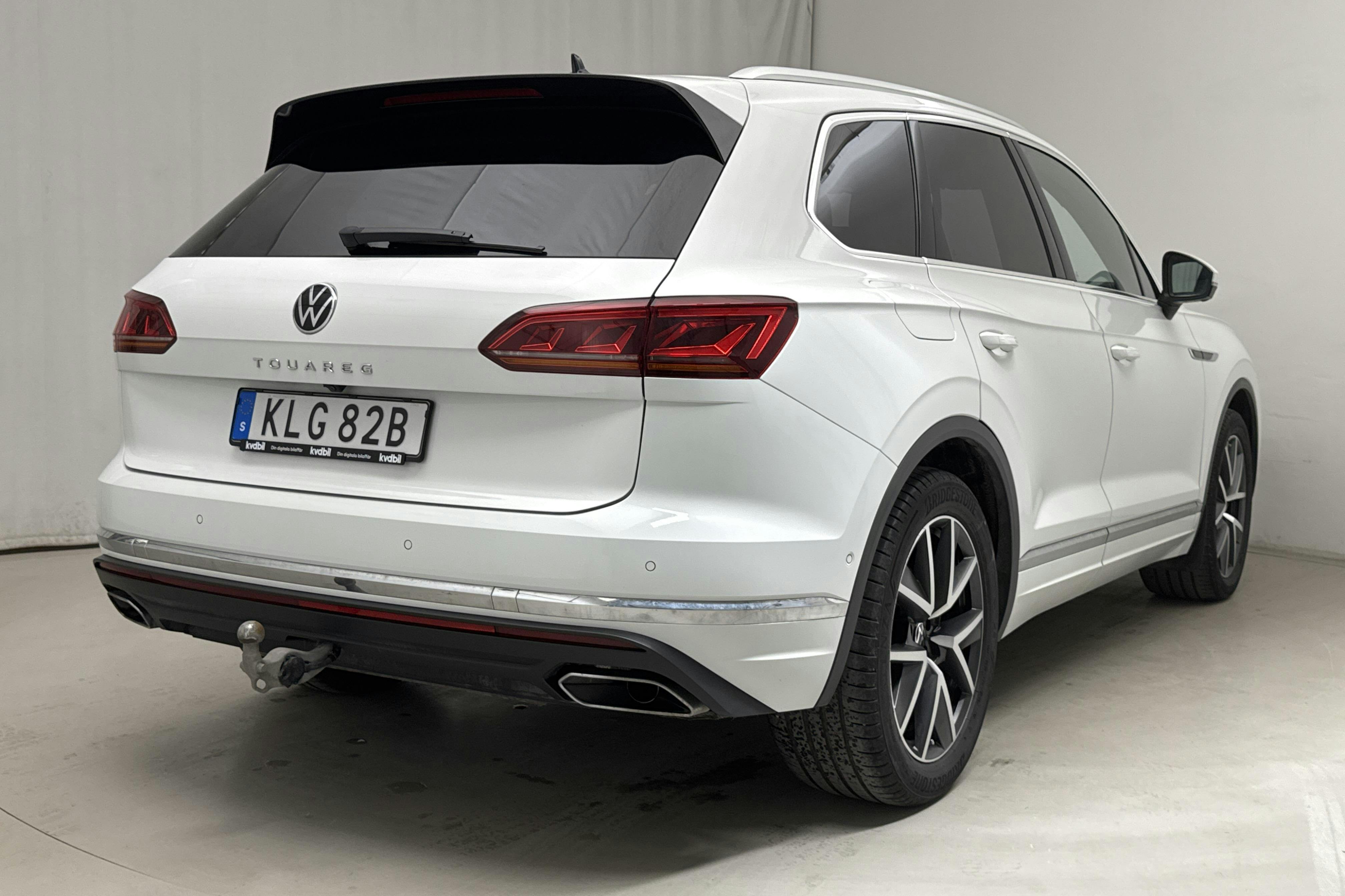 VW Touareg V6 TDI 4Motion (286hk) - 76 150 km - Automatic - white - 2021