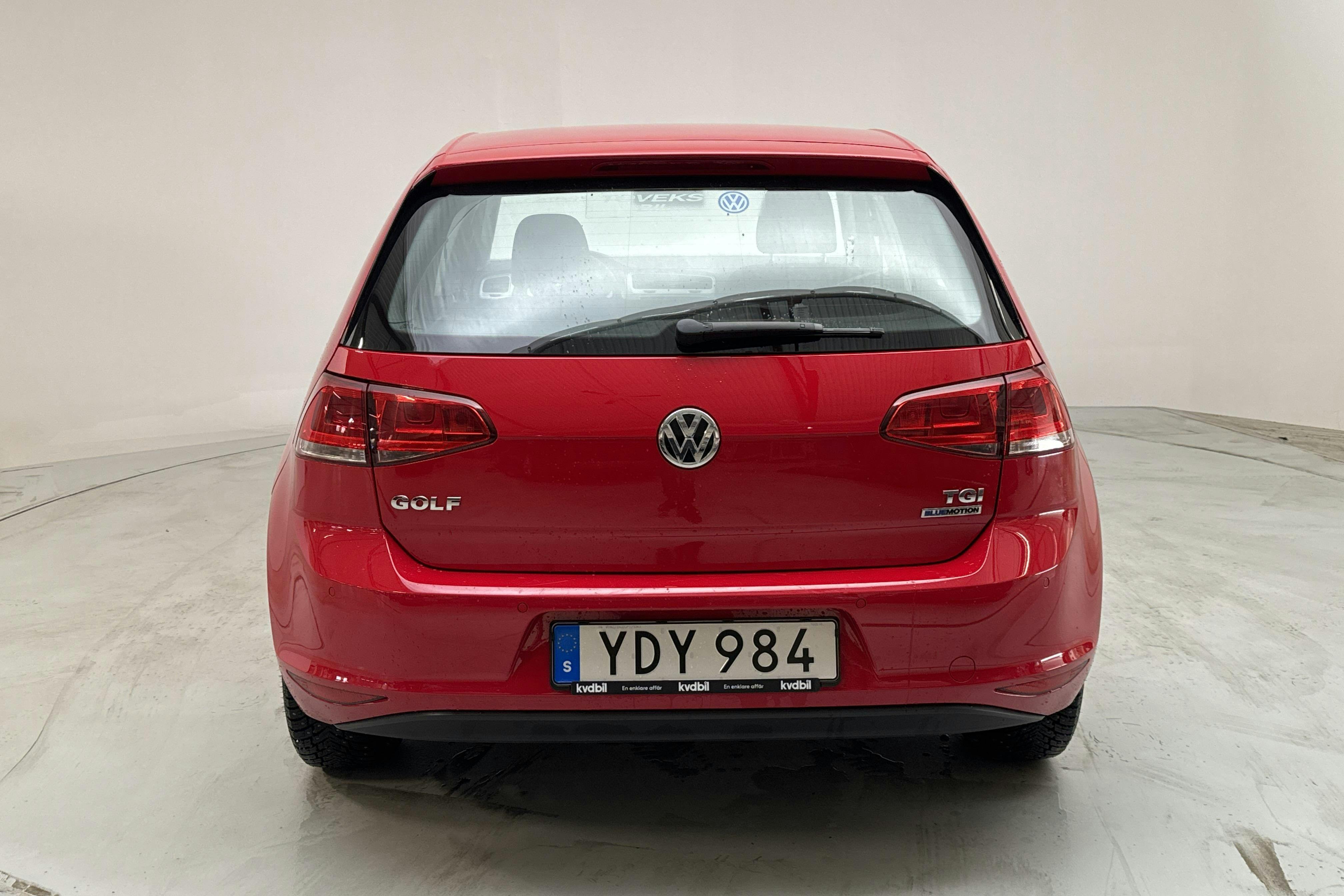 VW Golf VII 1.4 TGI 5dr (110hk) - 7 103 mil - Manuell - röd - 2016