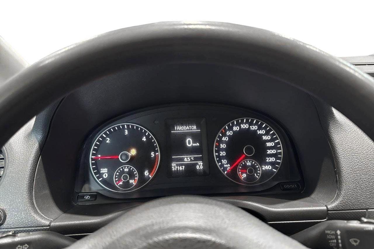VW Caddy 1.6 TDI Skåp (102hk) - 57 160 km - Manuaalinen - valkoinen - 2012