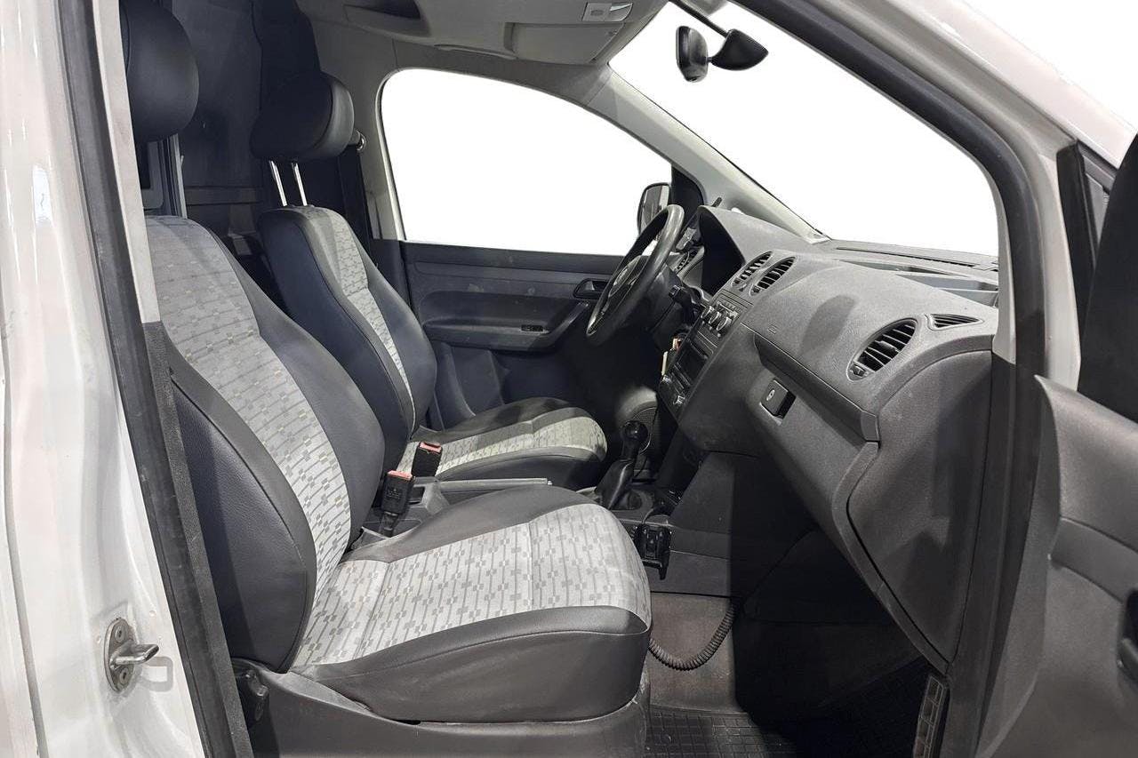 VW Caddy 1.6 TDI Skåp (102hk) - 57 160 km - Manuaalinen - valkoinen - 2012